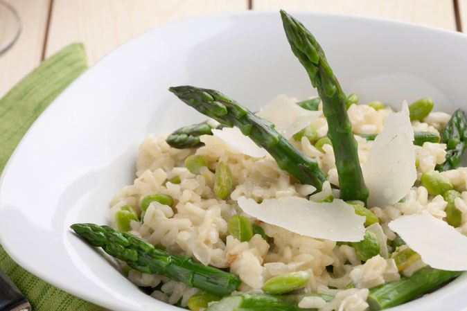 Rezept: Spargelrisotto