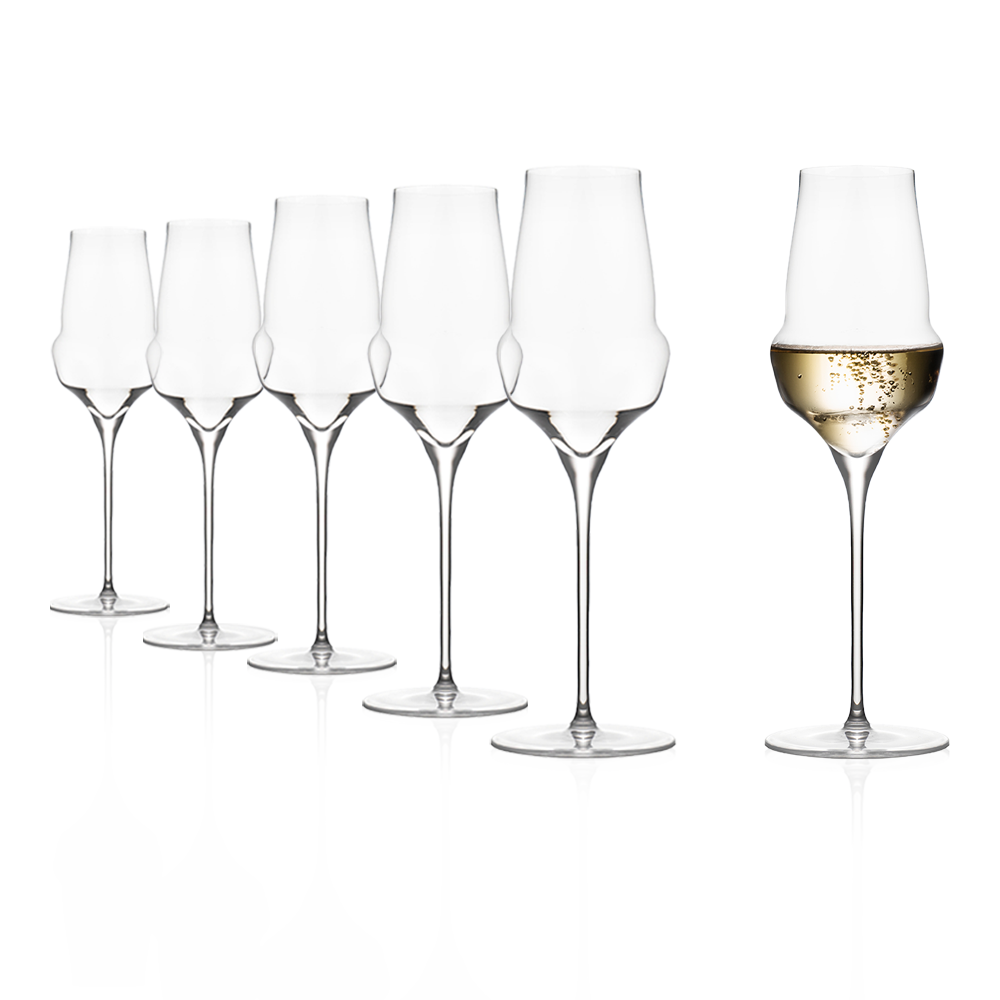 Cocoon champagne glass 6er Set