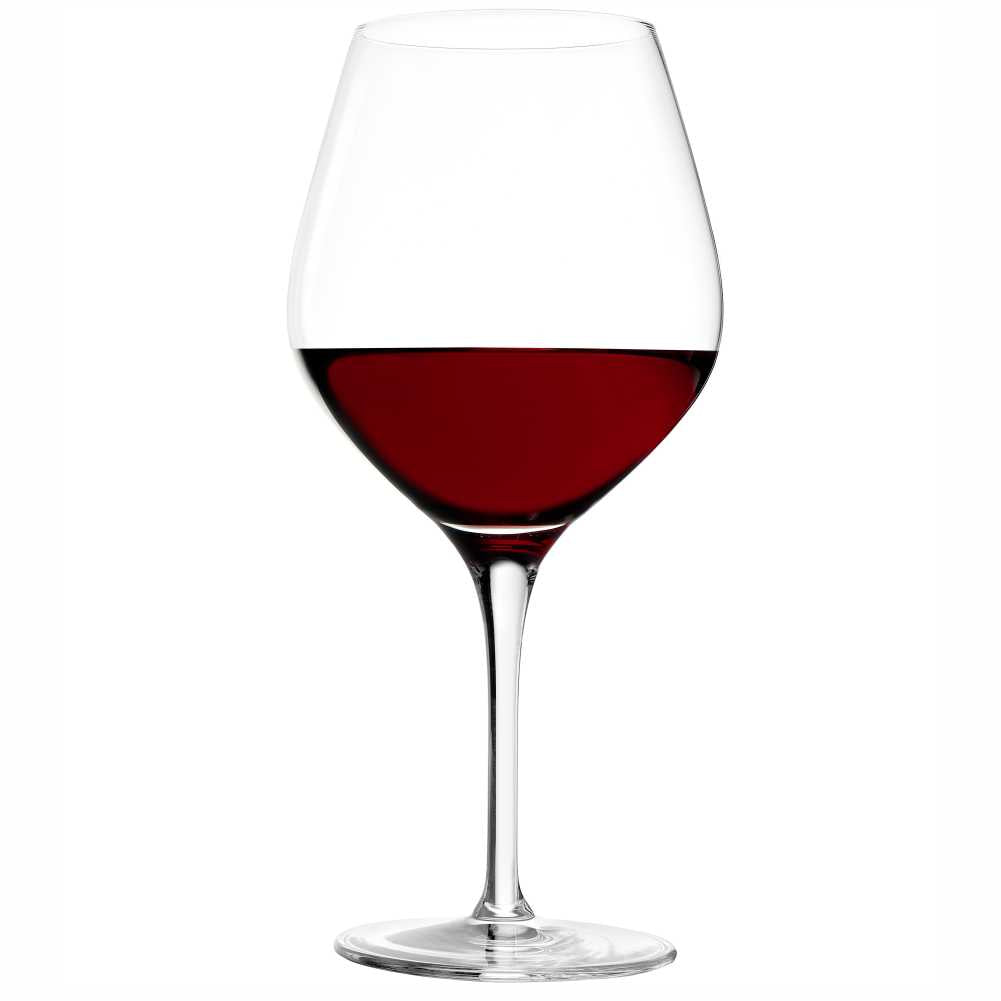 Burgundy Glass Exquisit Set of 6