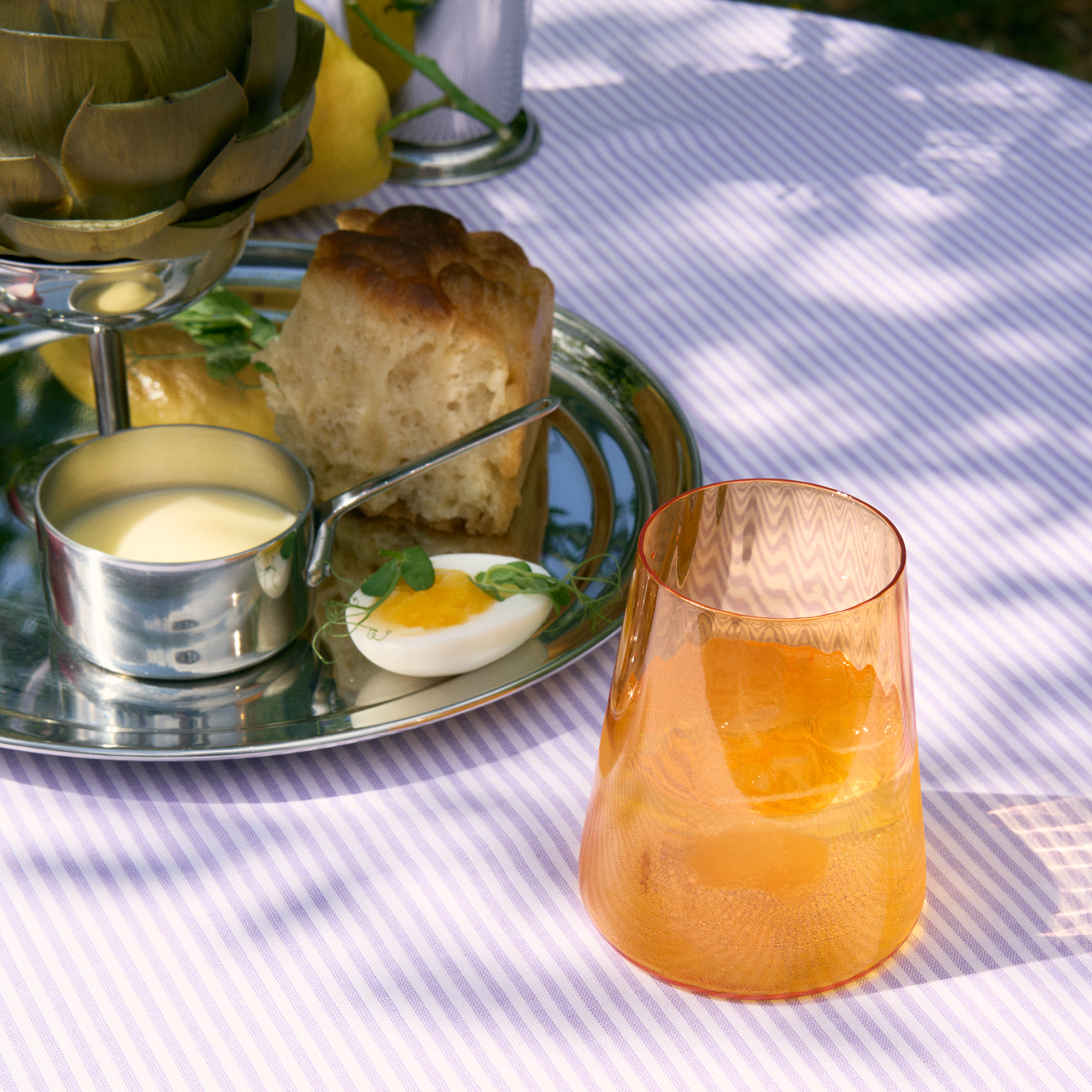 Weißweinbecher Symphony Orange 6er Set