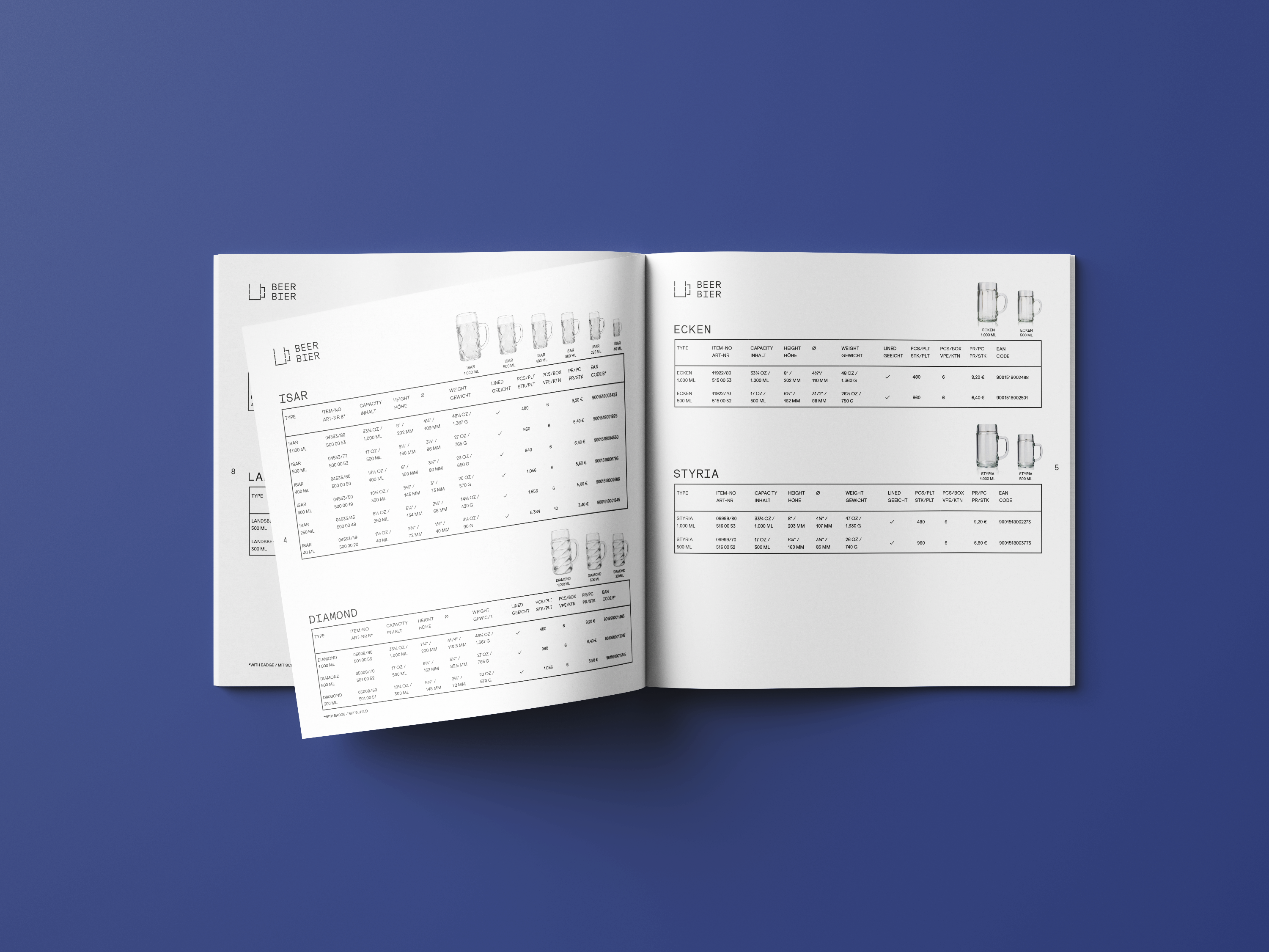Preisliste Oberglas 2026