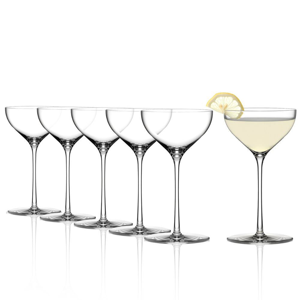 Nick & Nora Glass Kyoto Bar Set of 6