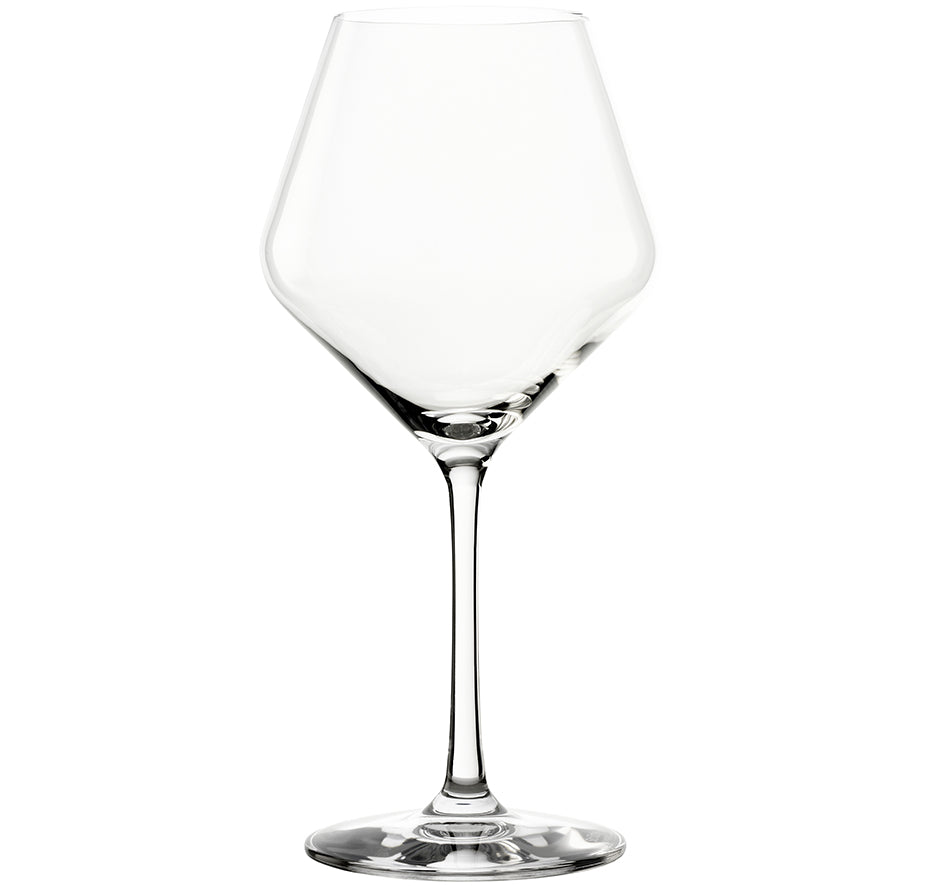 Burgundy glass Revolution Set of 6