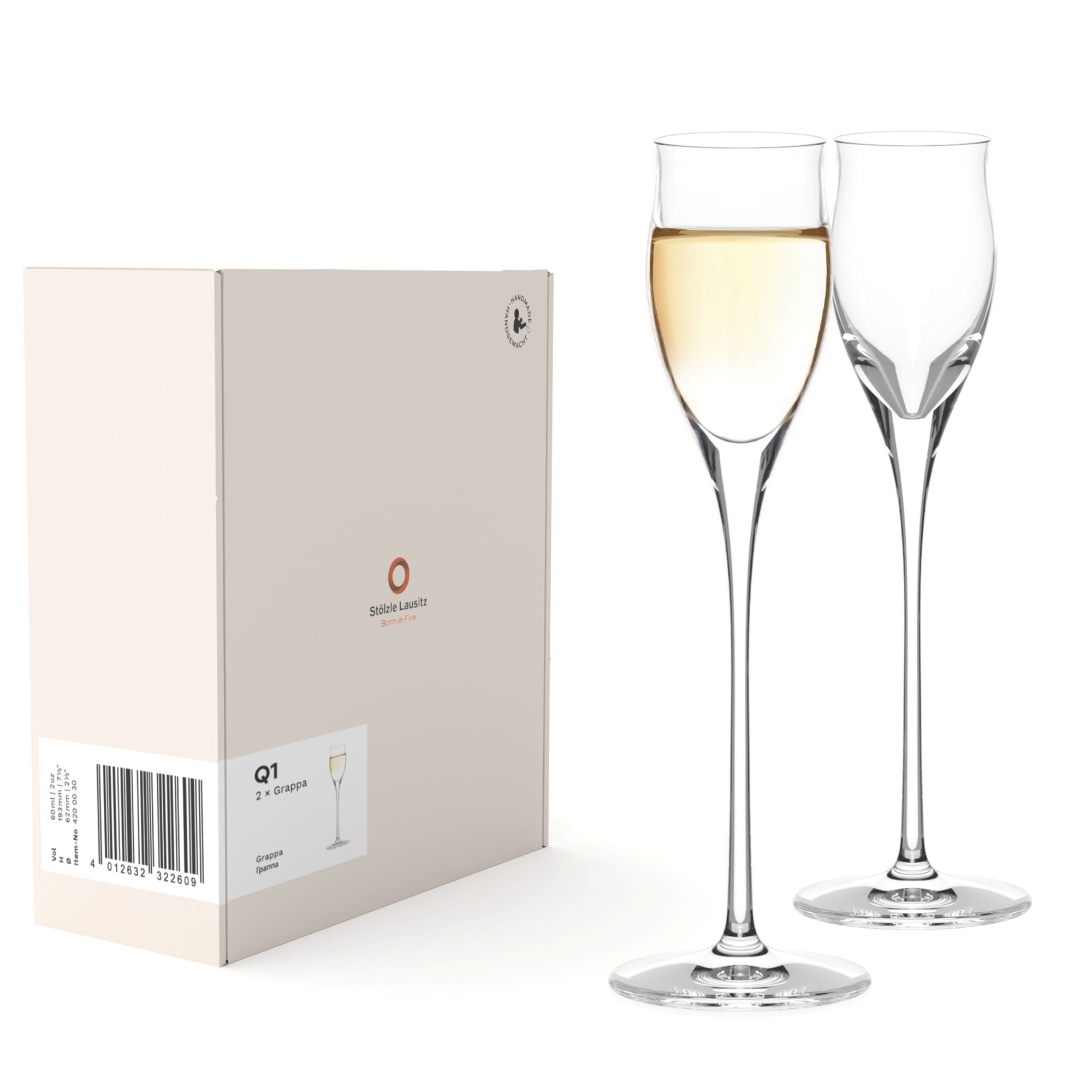 Grappa glass Q1 Set of 2