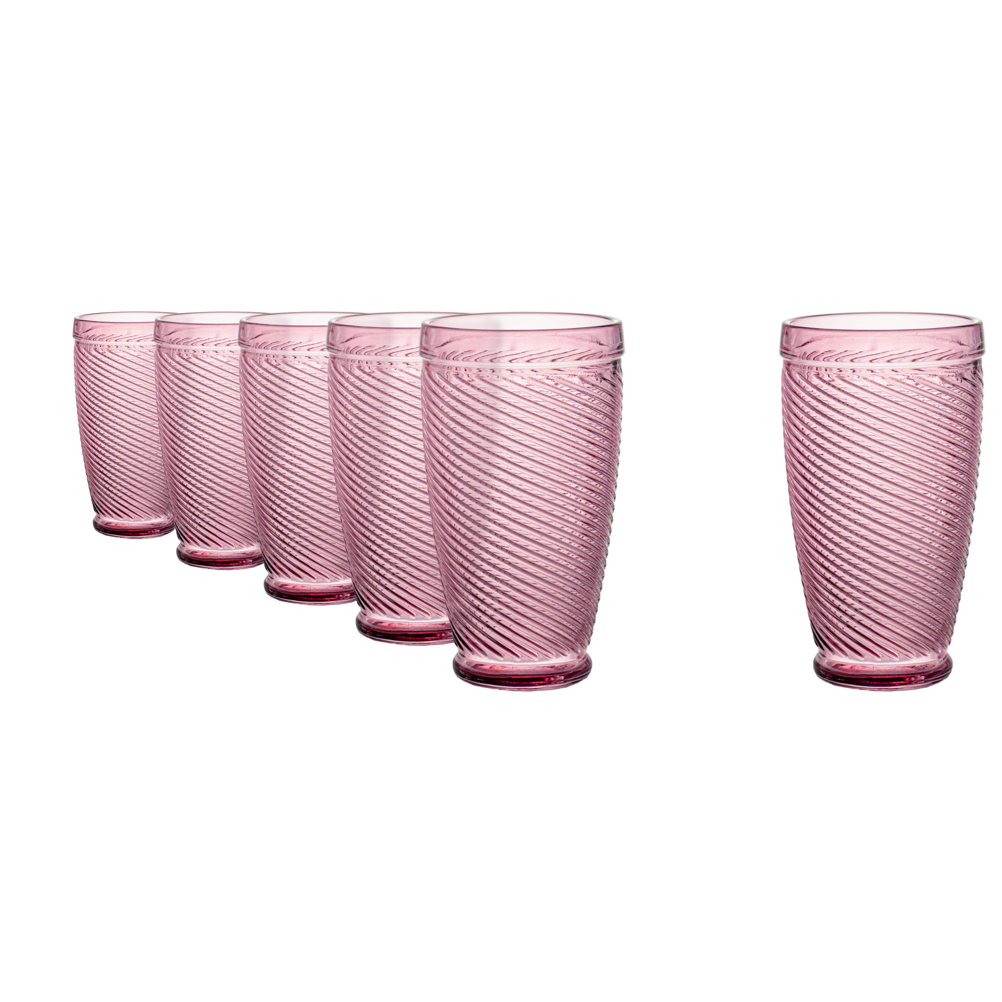 Vaso Rosé Egon set de 6