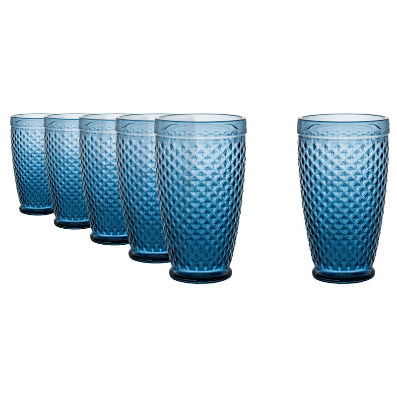 Vaso Zafiro Gustav set de 6