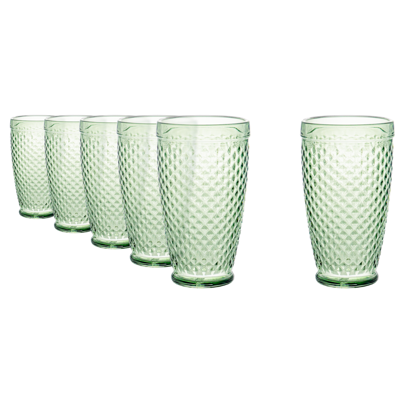 Vaso Esmeralda Gustav set de 6