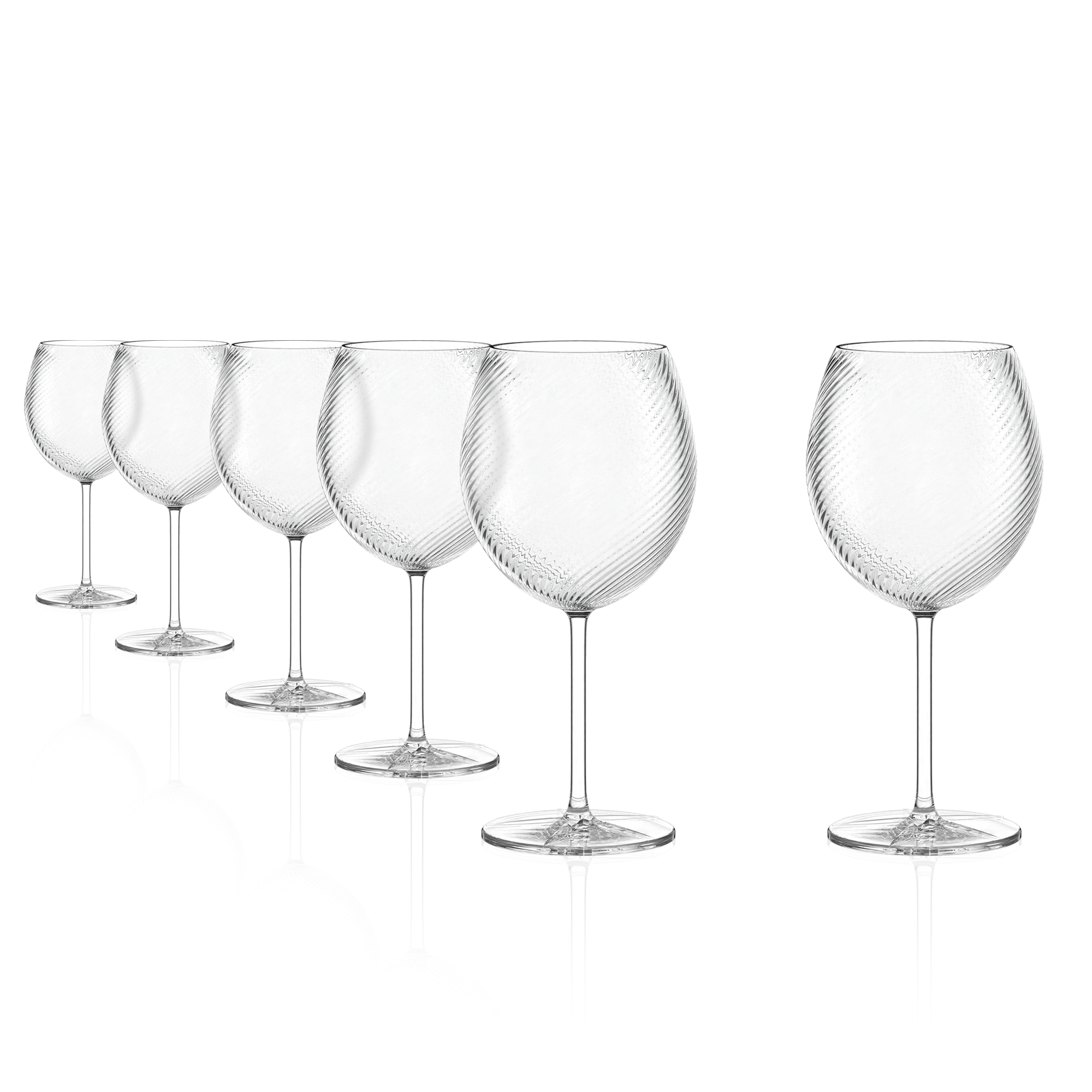 Balloon glass Berlin Set of 6