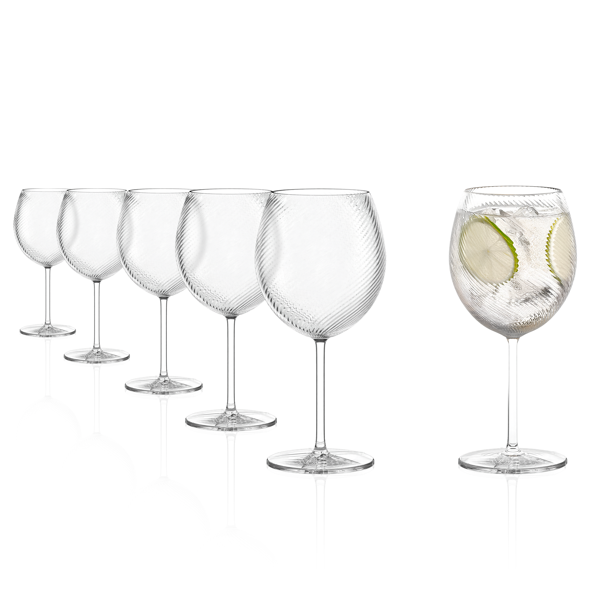 Balloon glass Berlin Set of 6