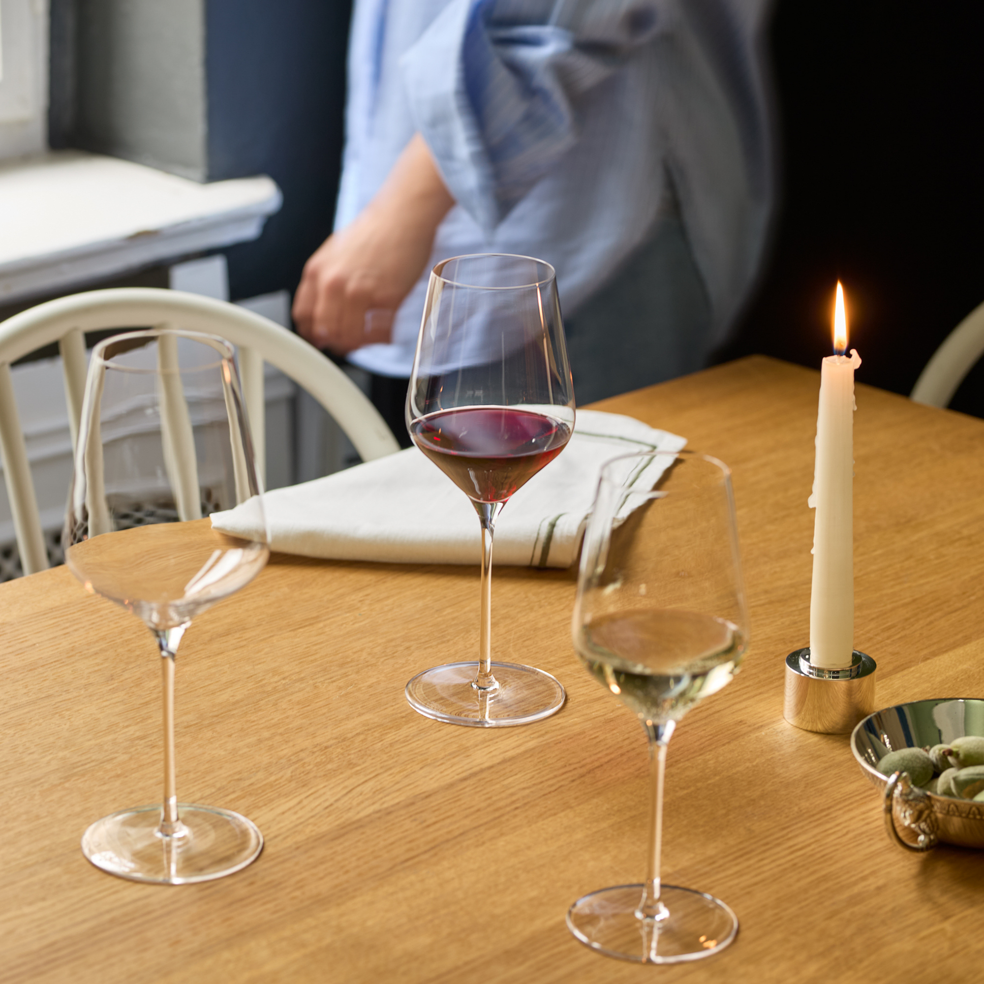 Red Wine Glass STARlight Set of 2