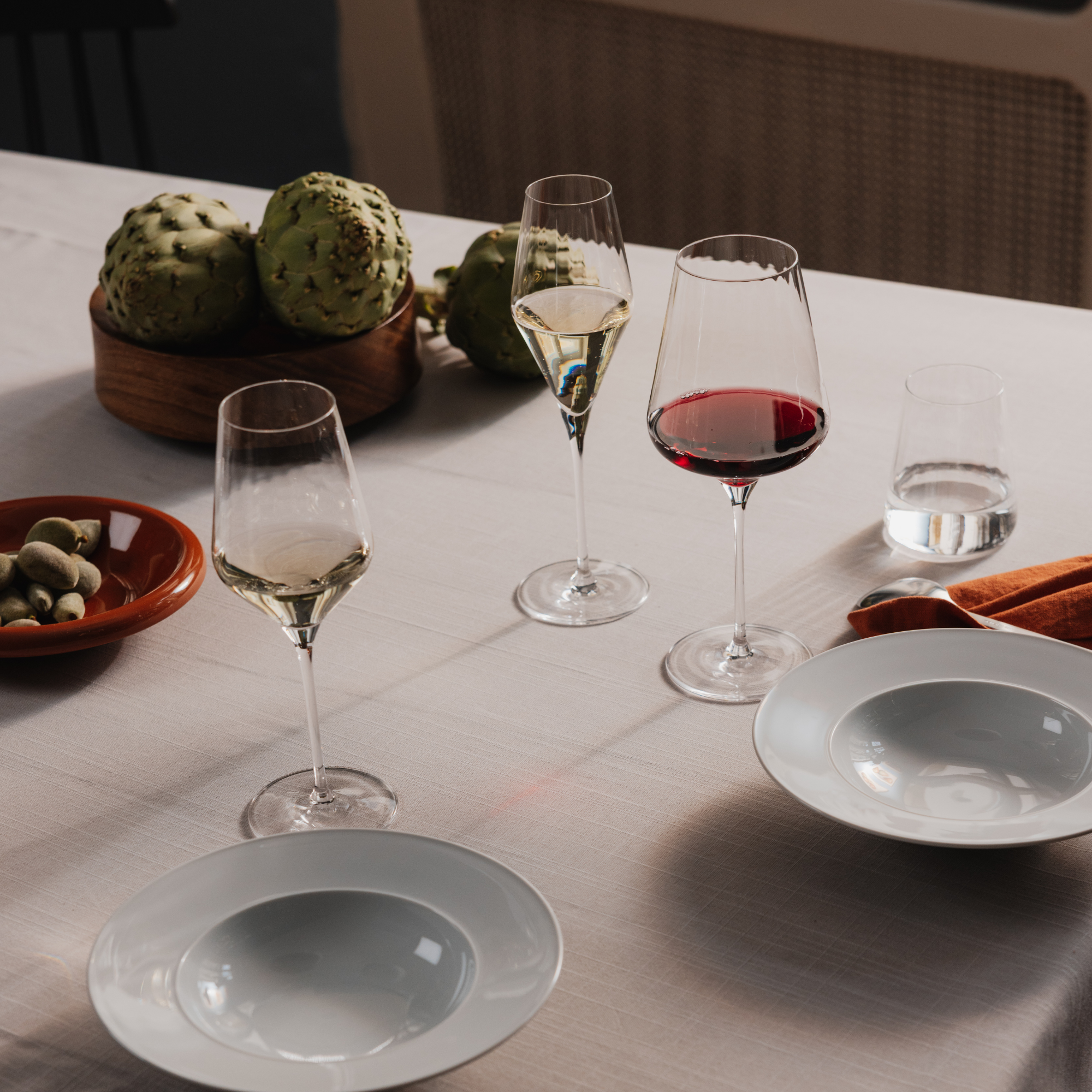 Bordeaux Glass Symphony Set of 6