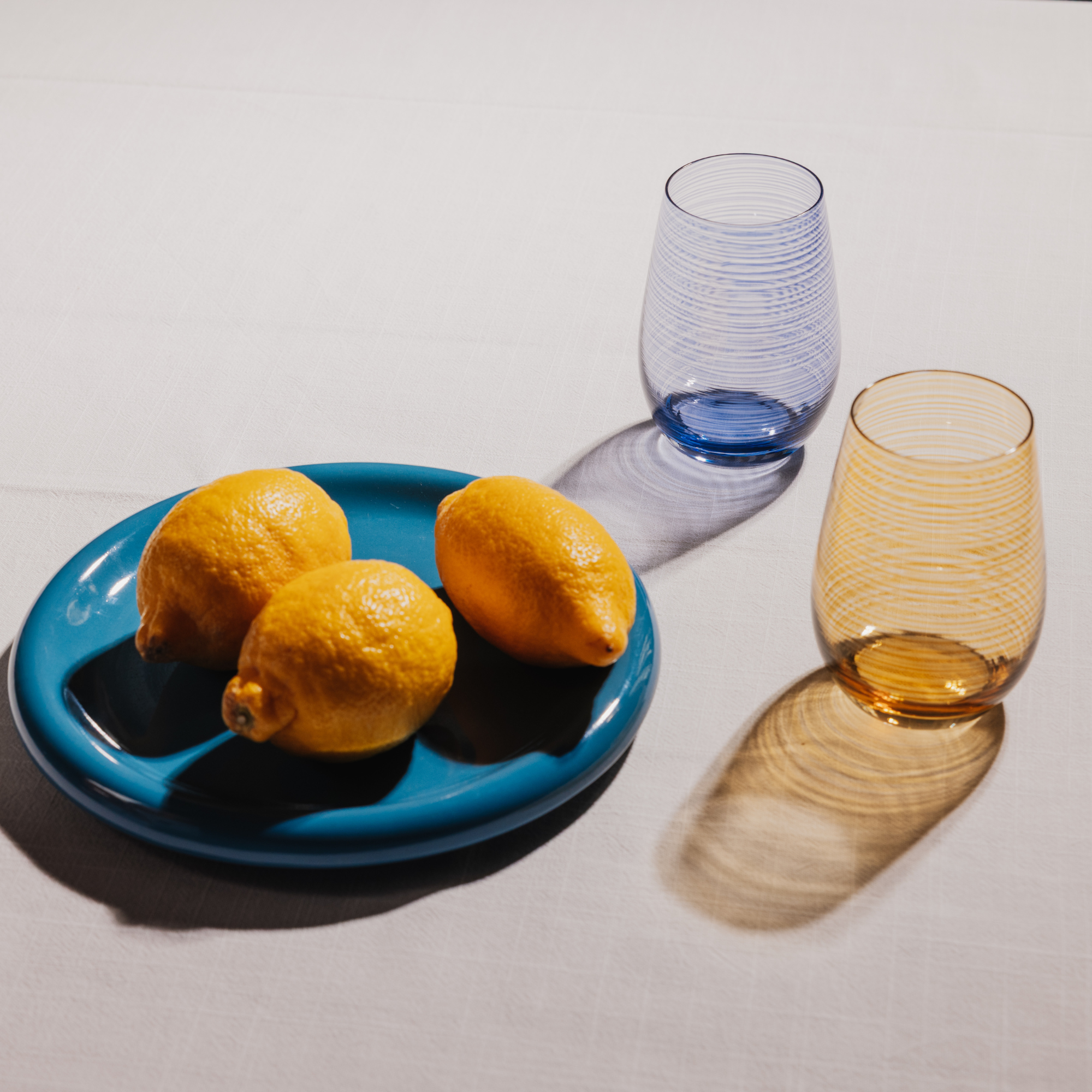 Tumbler Amber Twister Set of 6