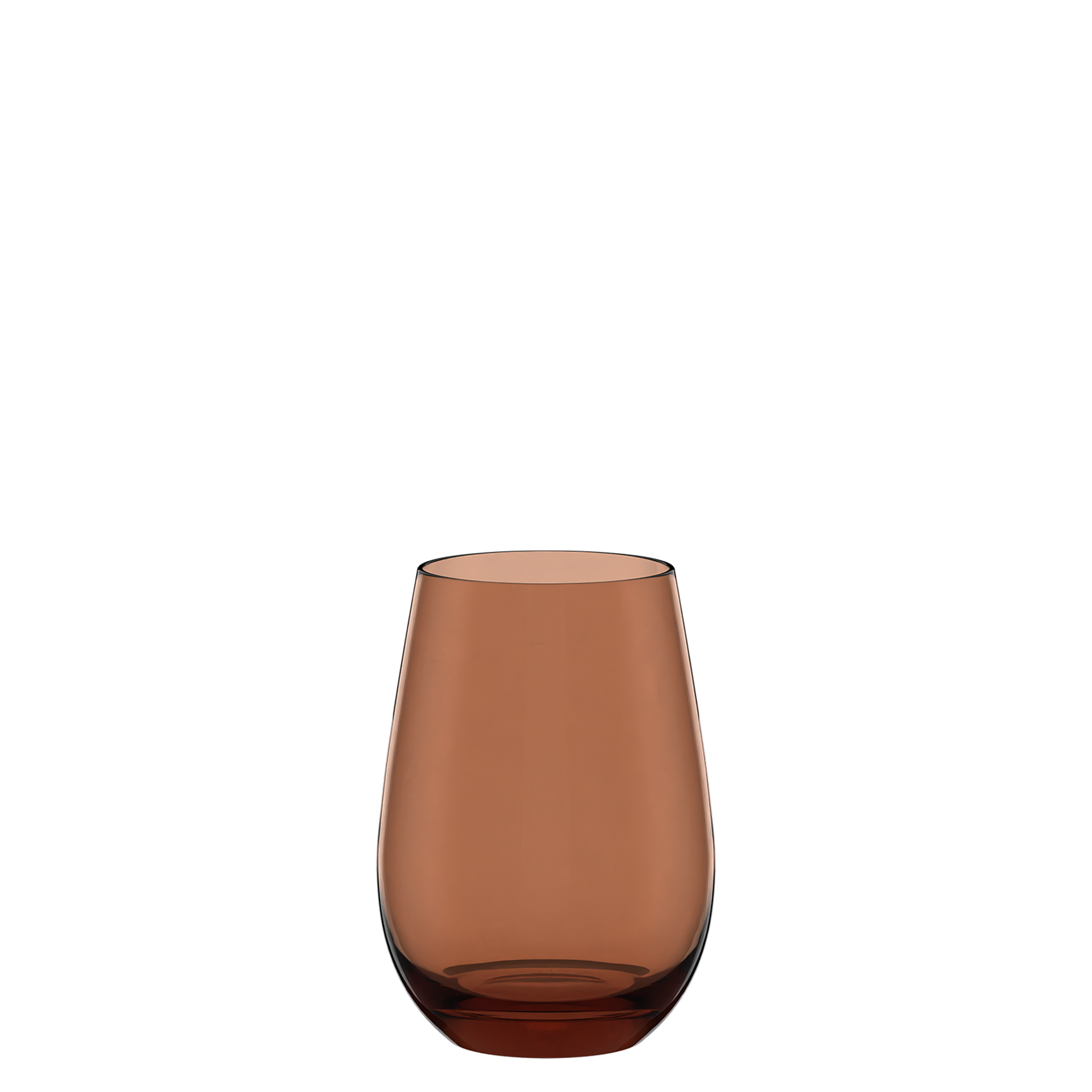 Becher Braun Elements Set von Stölzle Lausitz in modernem Design für stilvolles Trinken