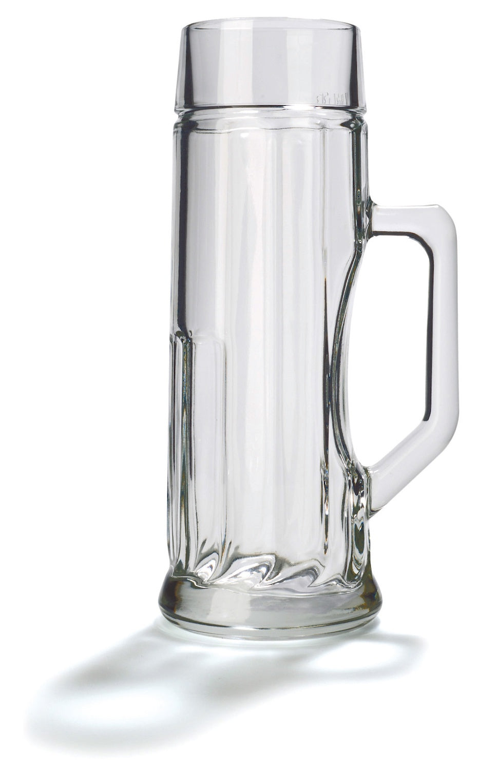 Hochwertiger Bierkrug mit Struktur kaufen, ideal für Bierliebhaber mit praktischem Henkel