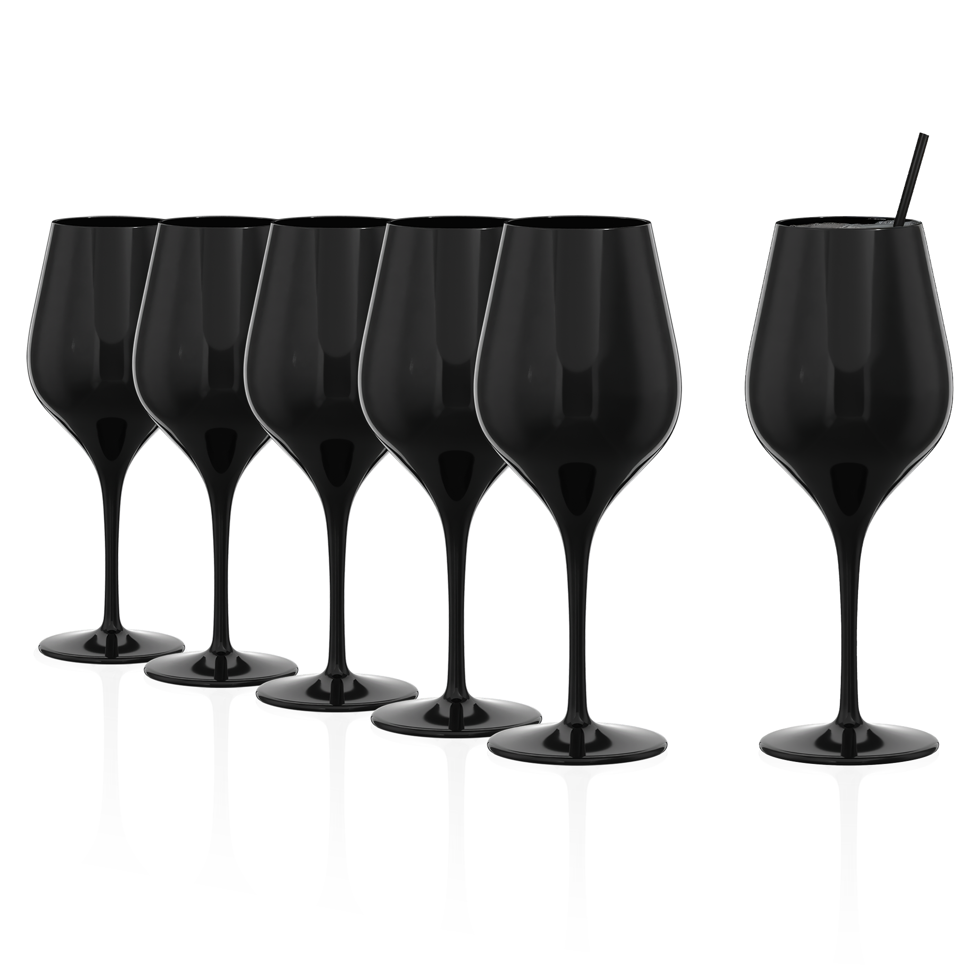 Blind Tasting Glas Set von Stölzle Lausitz mit eleganten schwarzen Weingläsern für ein einzigartiges Verkostungserlebnis