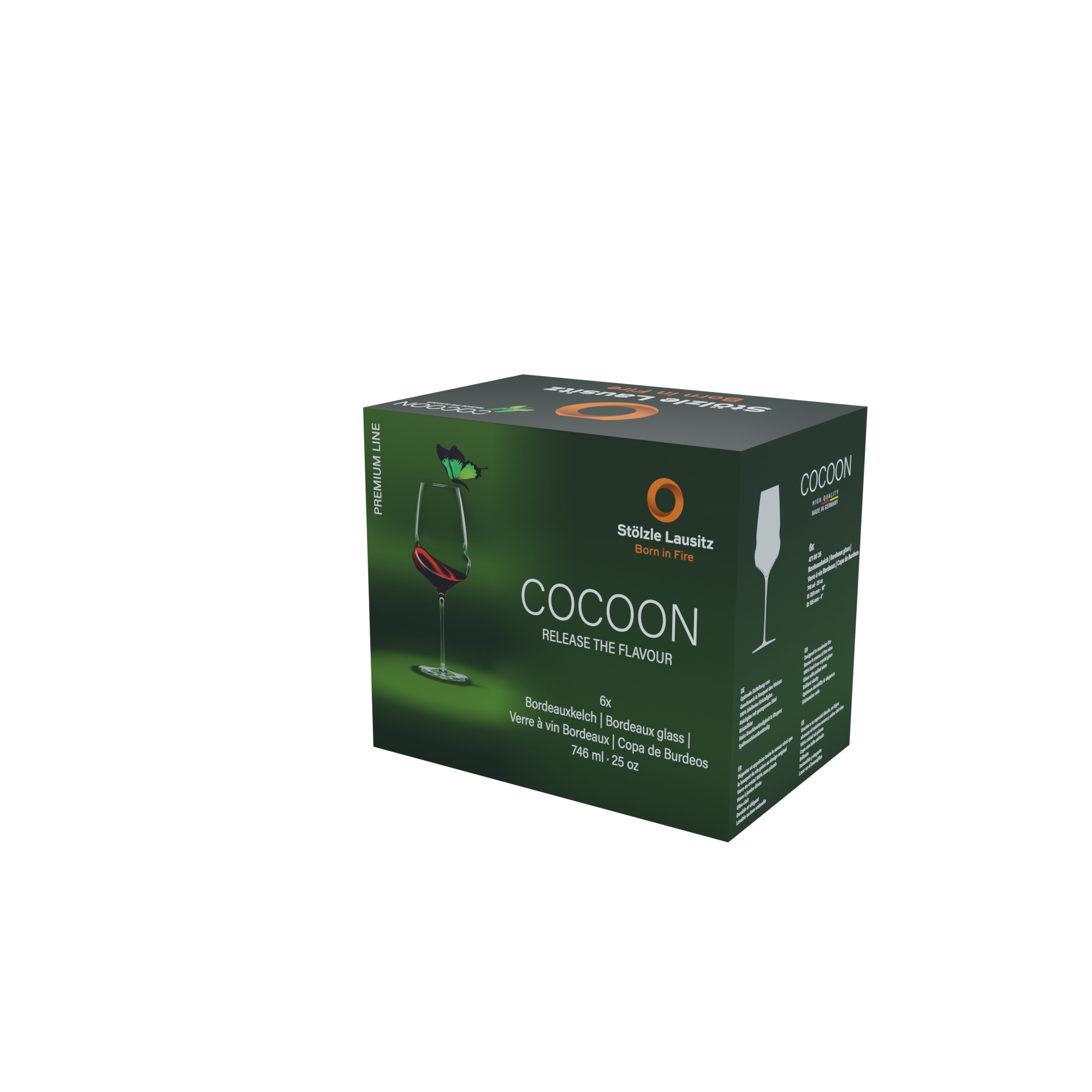 Cocoon Bordeauxkelch 6er Set