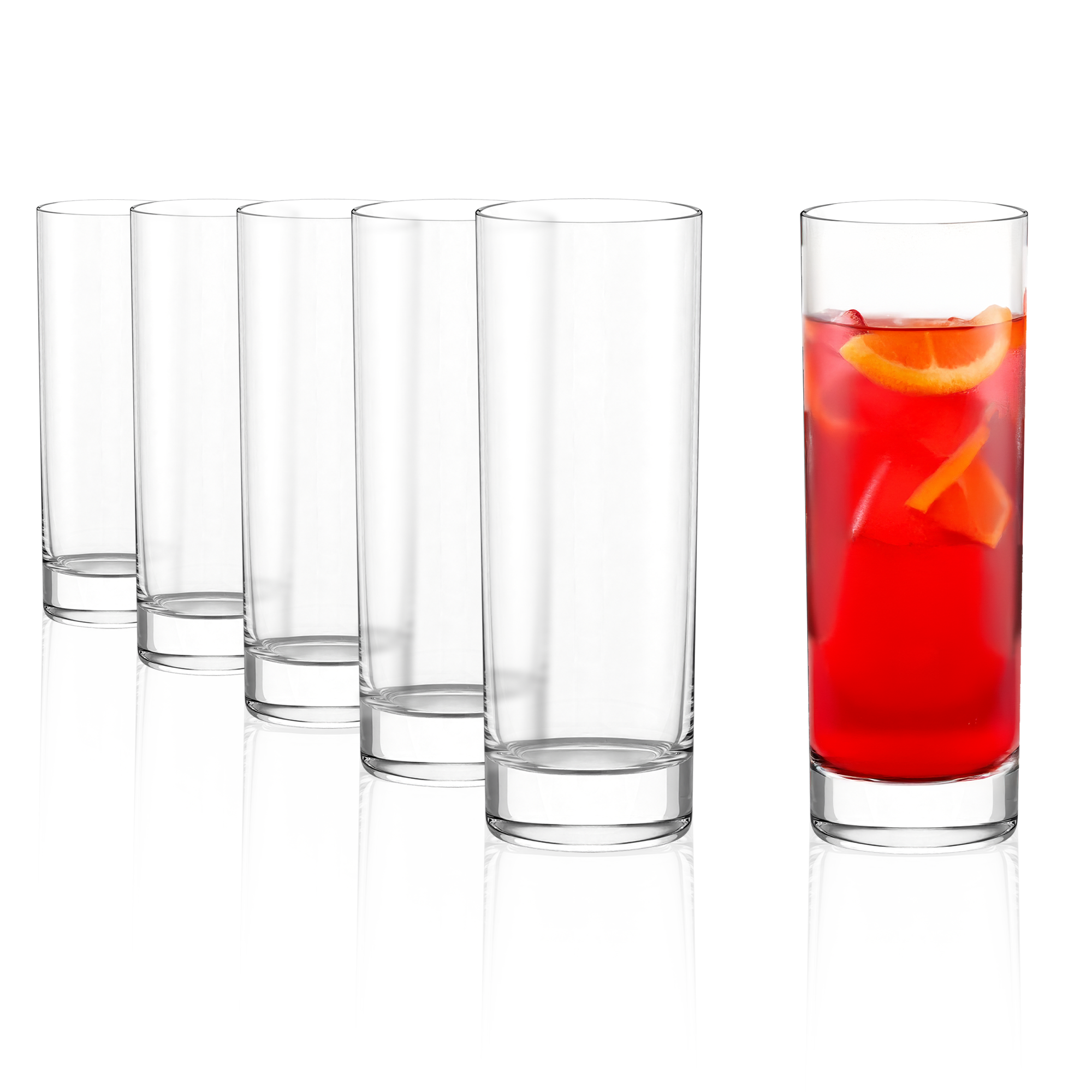 Stölzle Lausitz Campari Trinkgläser online in klarem Glas, ideal für Cocktails und Getränke