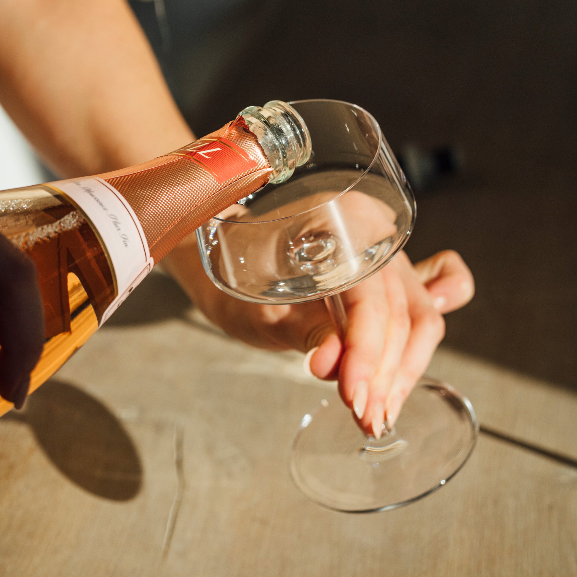 Champagnerschalen aus Deutschland mit edlem Design und ideal zum Servieren von Prosecco