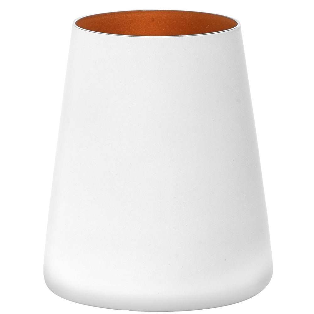 Stoelzle Lausitz Becher Power Weiß-Bronze 380 ml