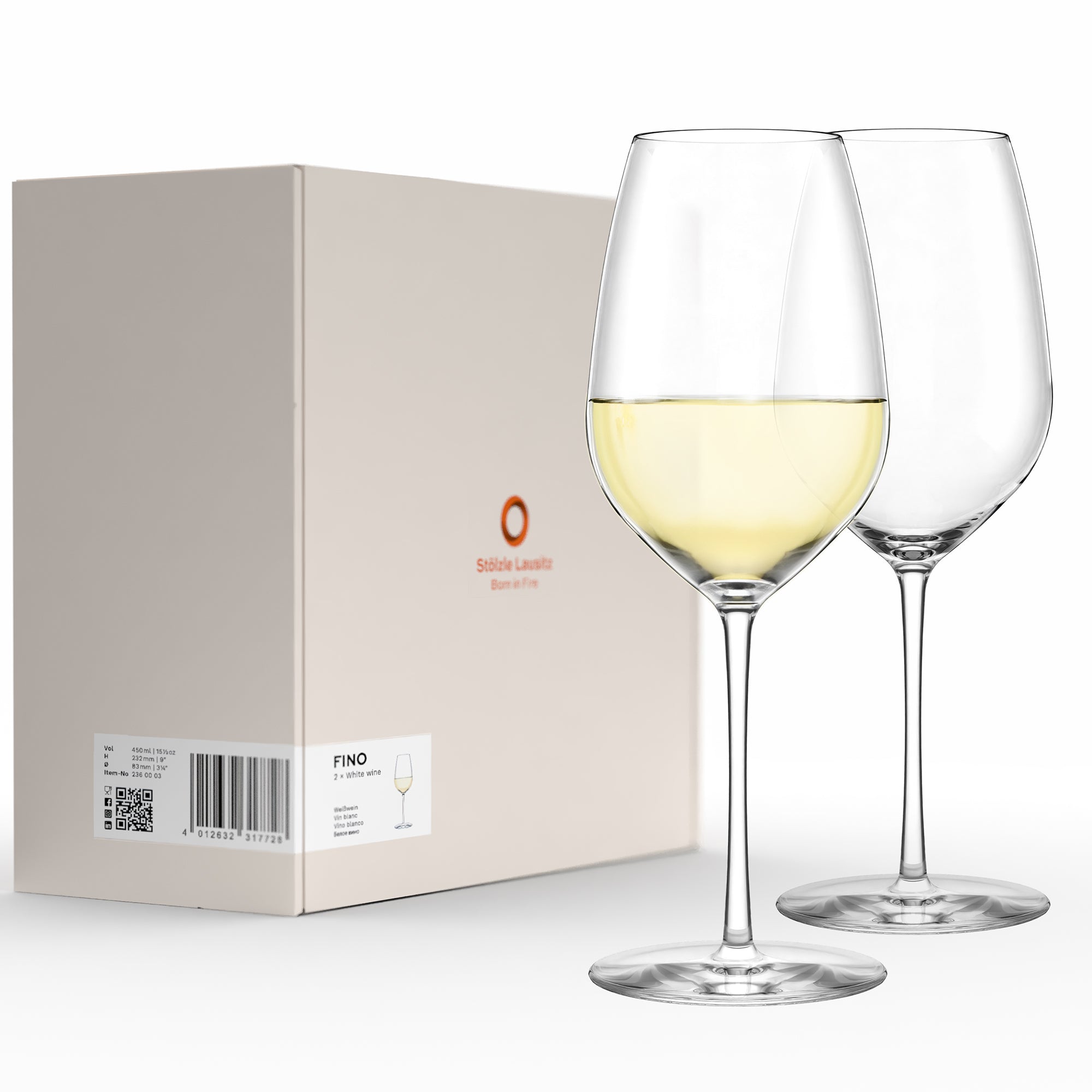 Stölzle Lausitz Fino Weißweinkelch kaufen im Set mit elegantem Design und hochwertigem Glas