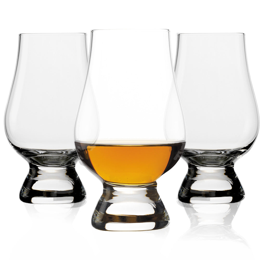 The Glencairn Tasting Set 3 Gläser 1 Holztablett
