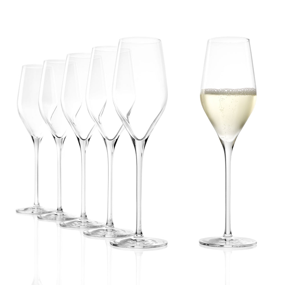Champagne Glass Exquisit Royal Set of 6