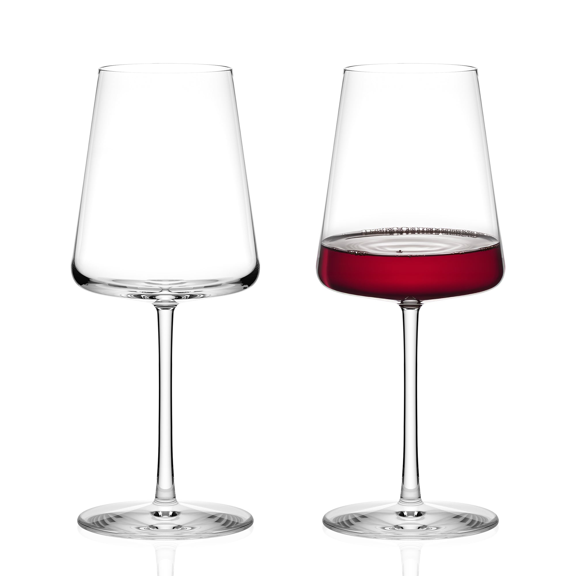 Hochwertige Weingläser Set von Stölzle Lausitz, elegant mit schmalem Schliff für Rotwein