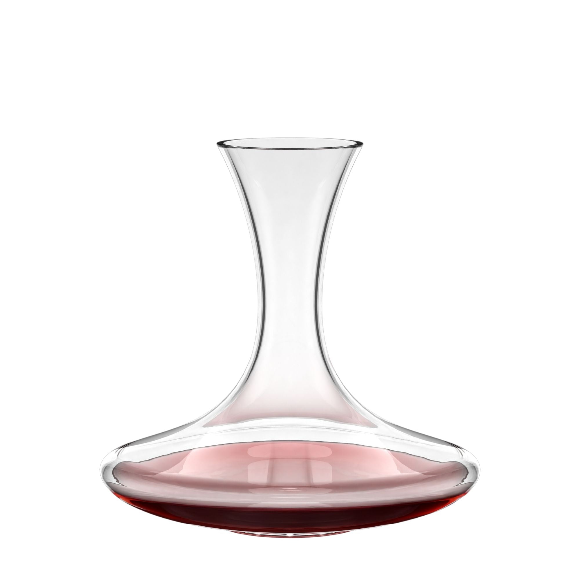 Hochwertiger Weindekanter aus klarem Glas mit eleganter Form für die optimale Belüftung von Wein