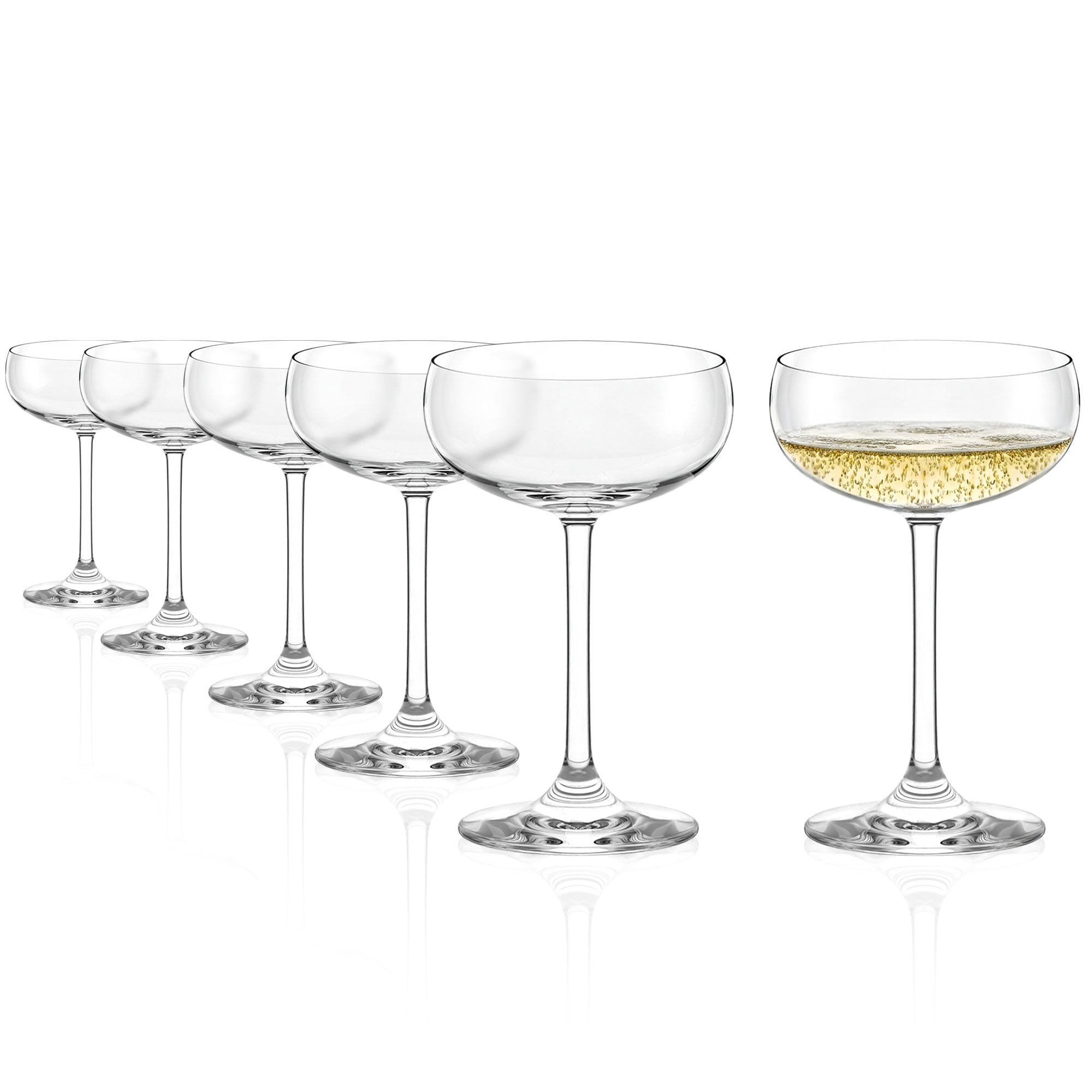 Elegantes Jive Sektschalen Set von Stölzle Lausitz mit stilvollem Design für festliche Anlässe