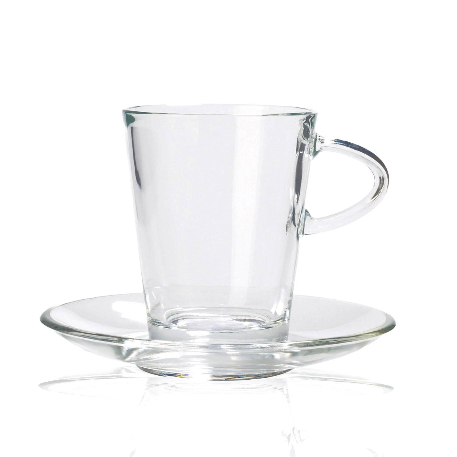 Taza de espresso con platillo 0,08 l set de 6