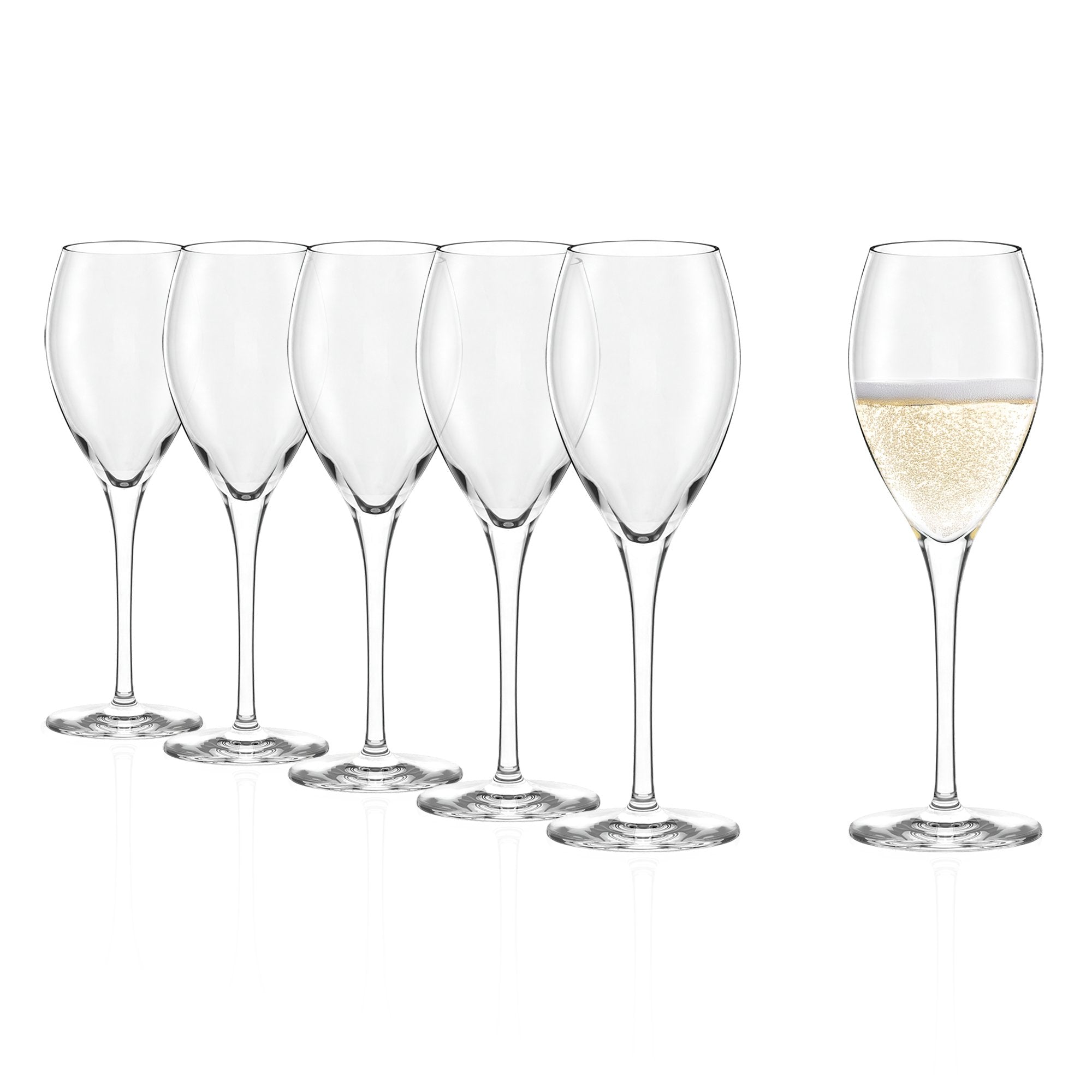 Stölzle Lausitz Langlebige Gläser für Champagner in elegantem Design für festliche Anlässe