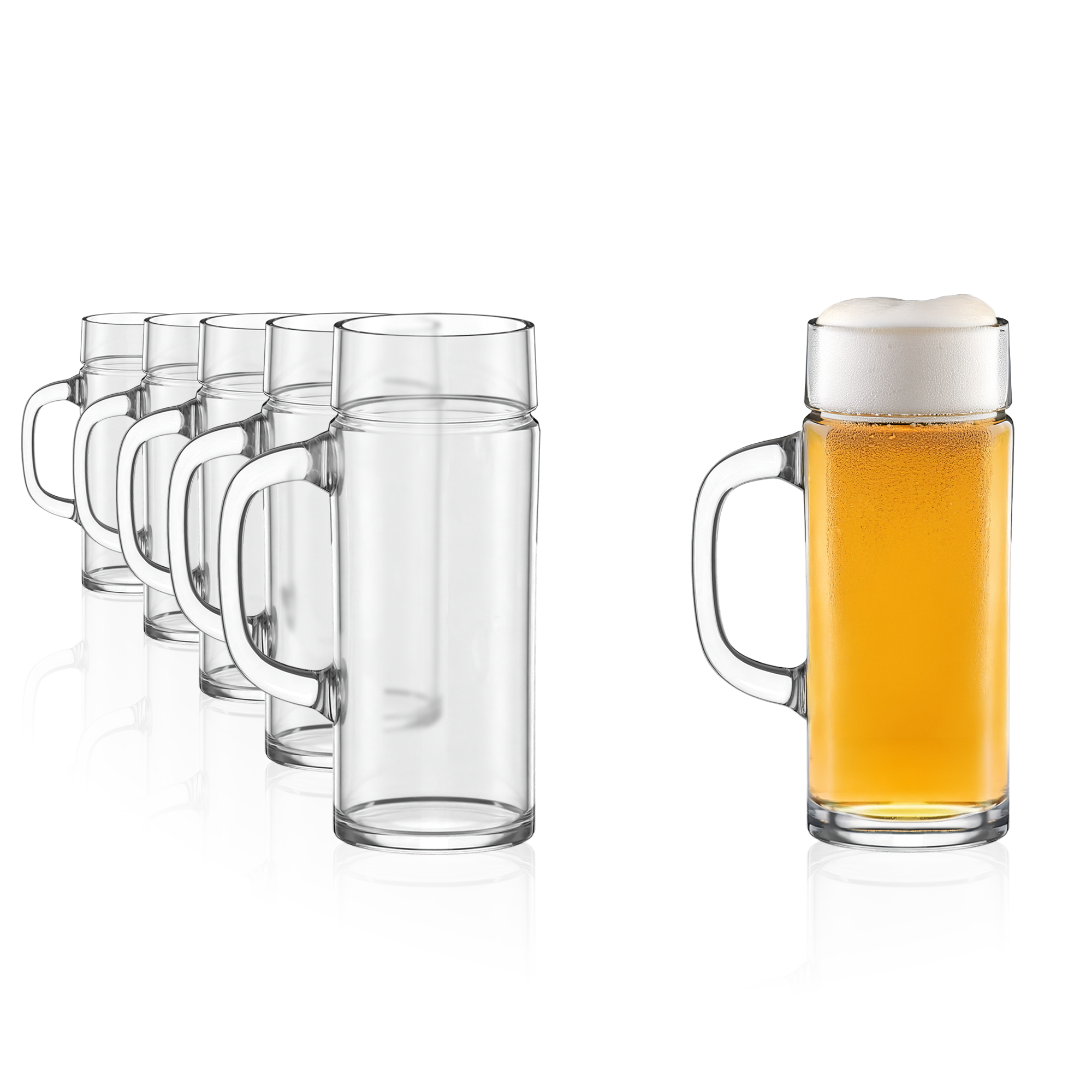 Light Mug 0,5 l Set of 6