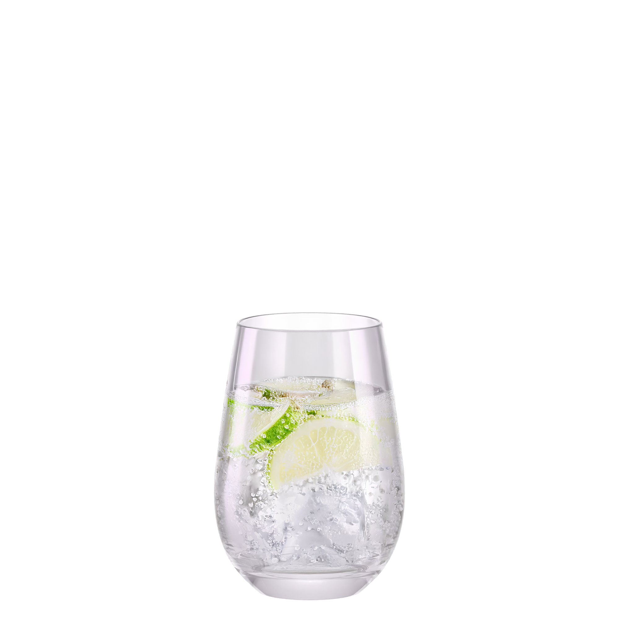 Long Drink Tumbler Iodine/White Mirror Set of 6