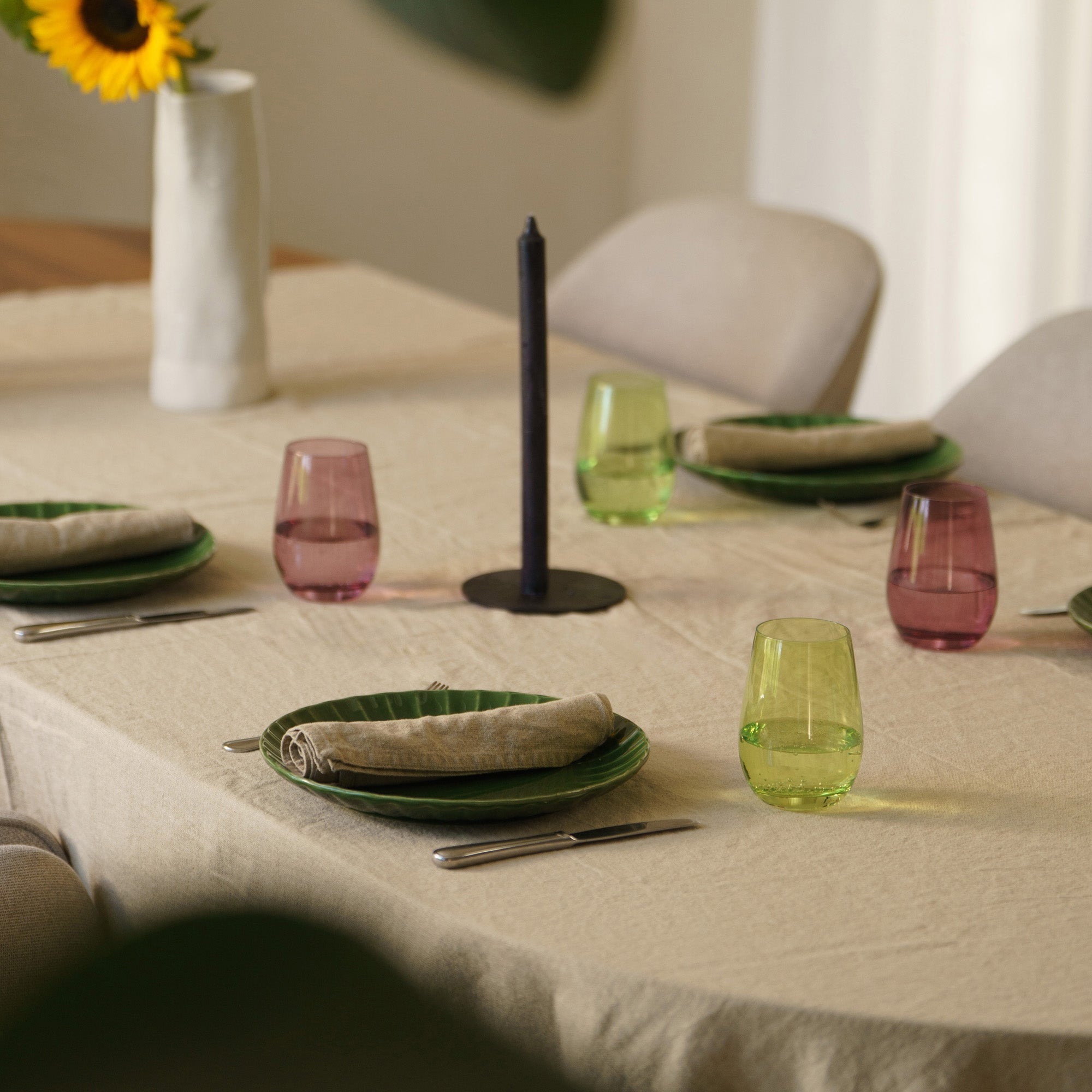Tumbler Green Elements Set of 6