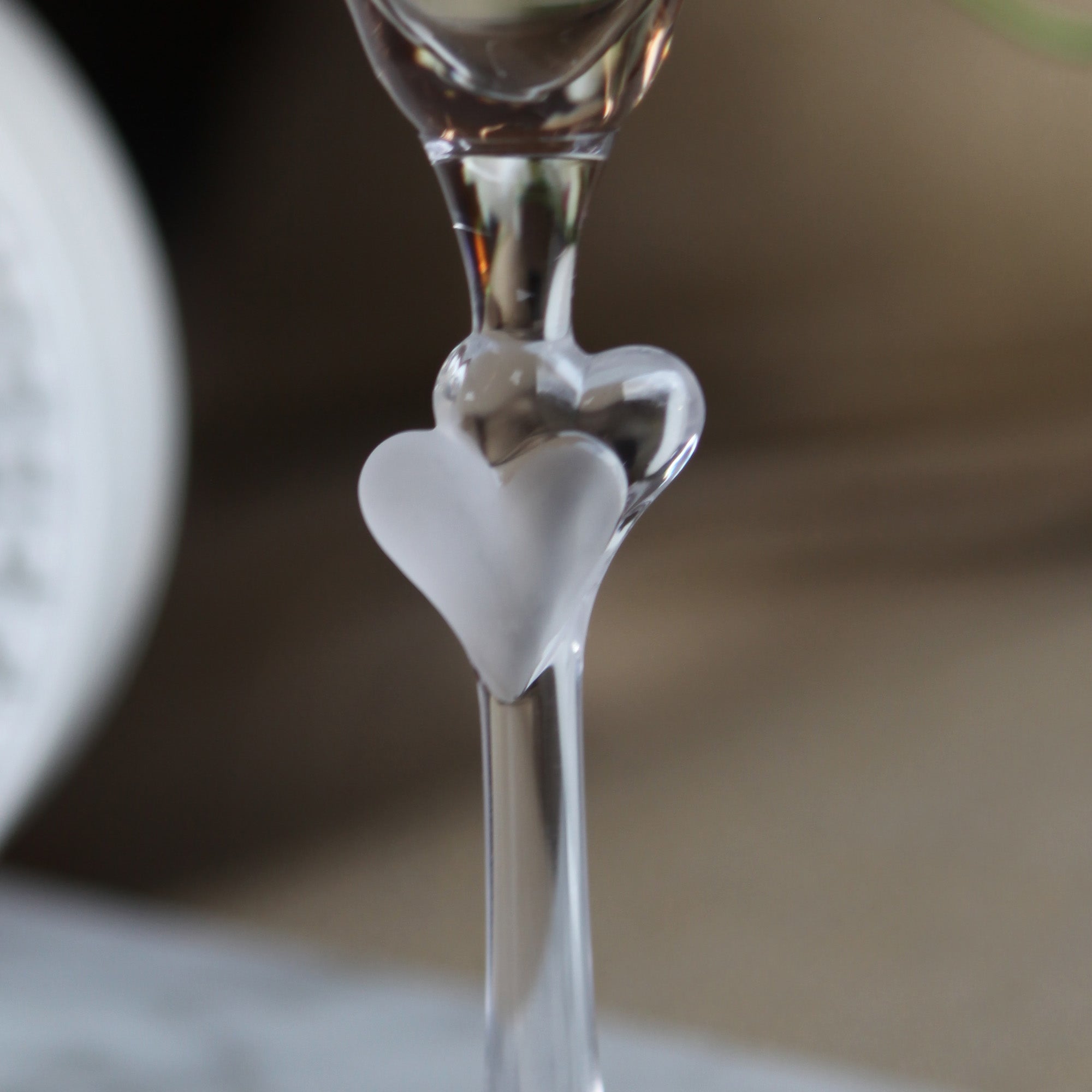 Champagne Glass L'Amour Set of 2