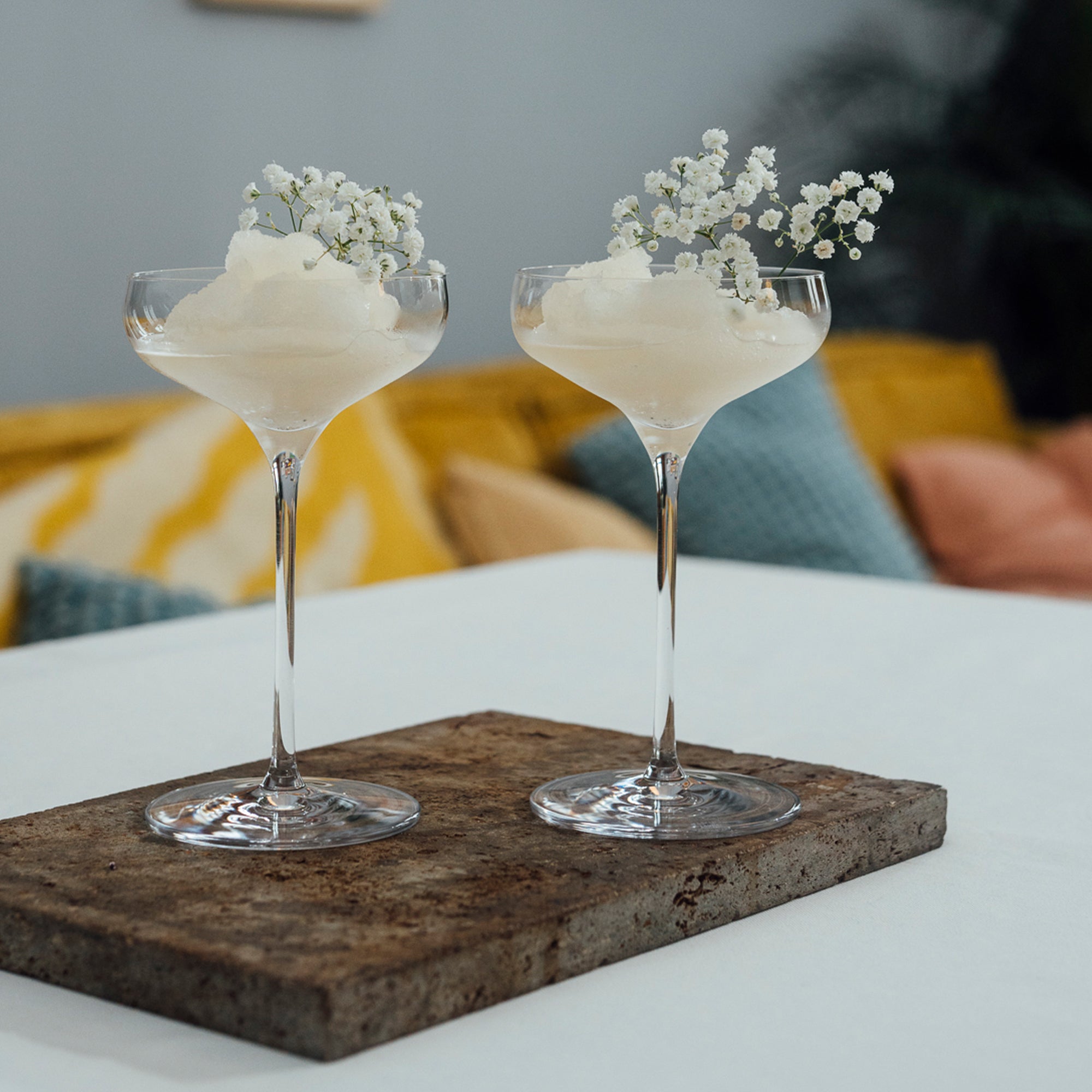 Champagne Coupe Twist Set of 6