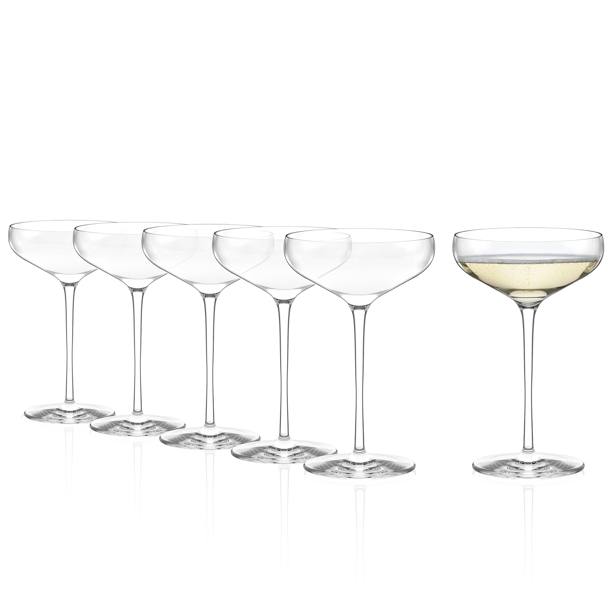Champagnerschale Swing 6er Set