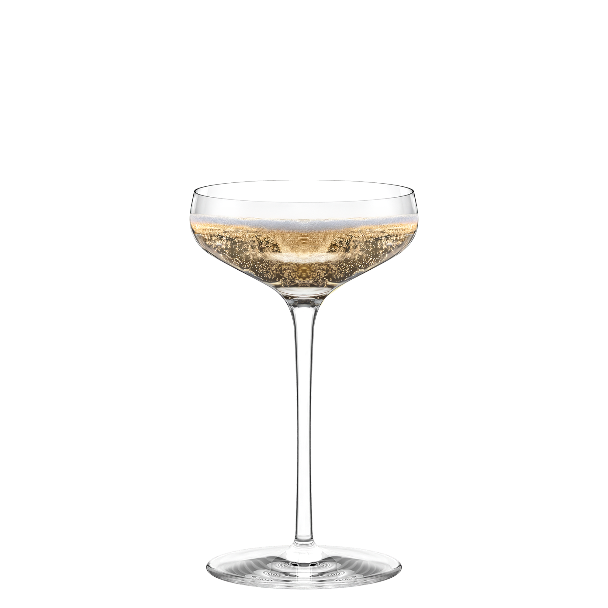 Champagne Coupe Twist Set of 6