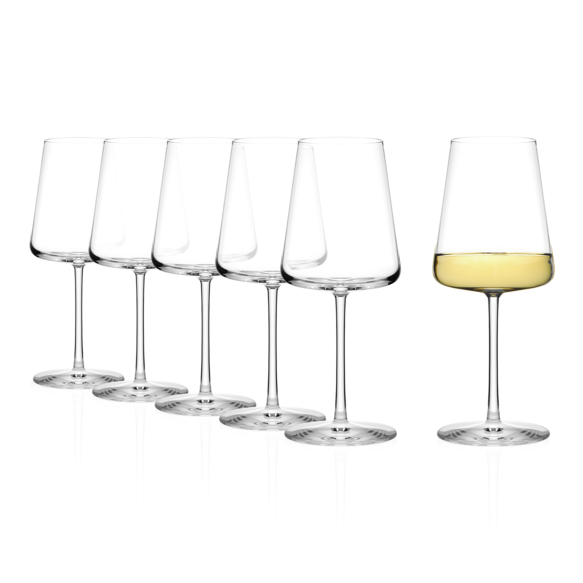 White Wine Glassware & Decanter Set of 13