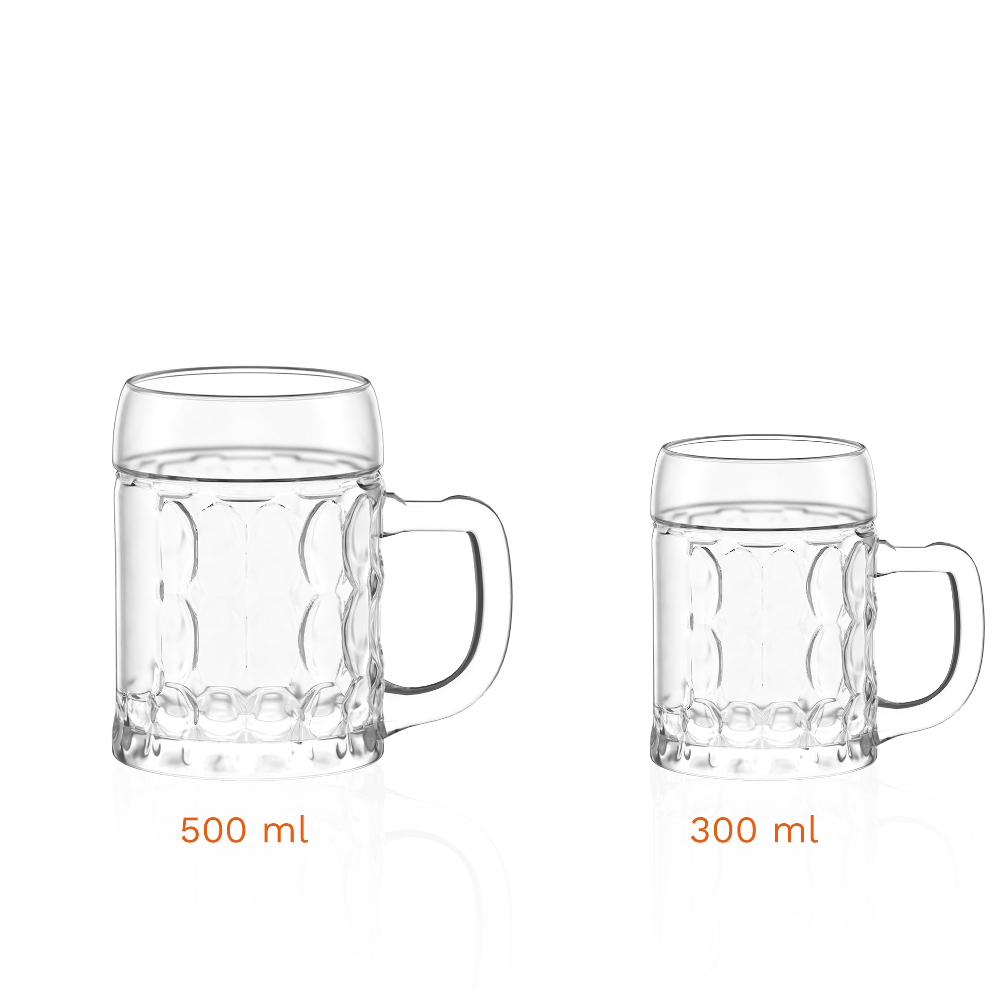 Stölzle Lausitz Biergläser in 300 ml und 500 ml Größen, ideal für Bierrevelisten