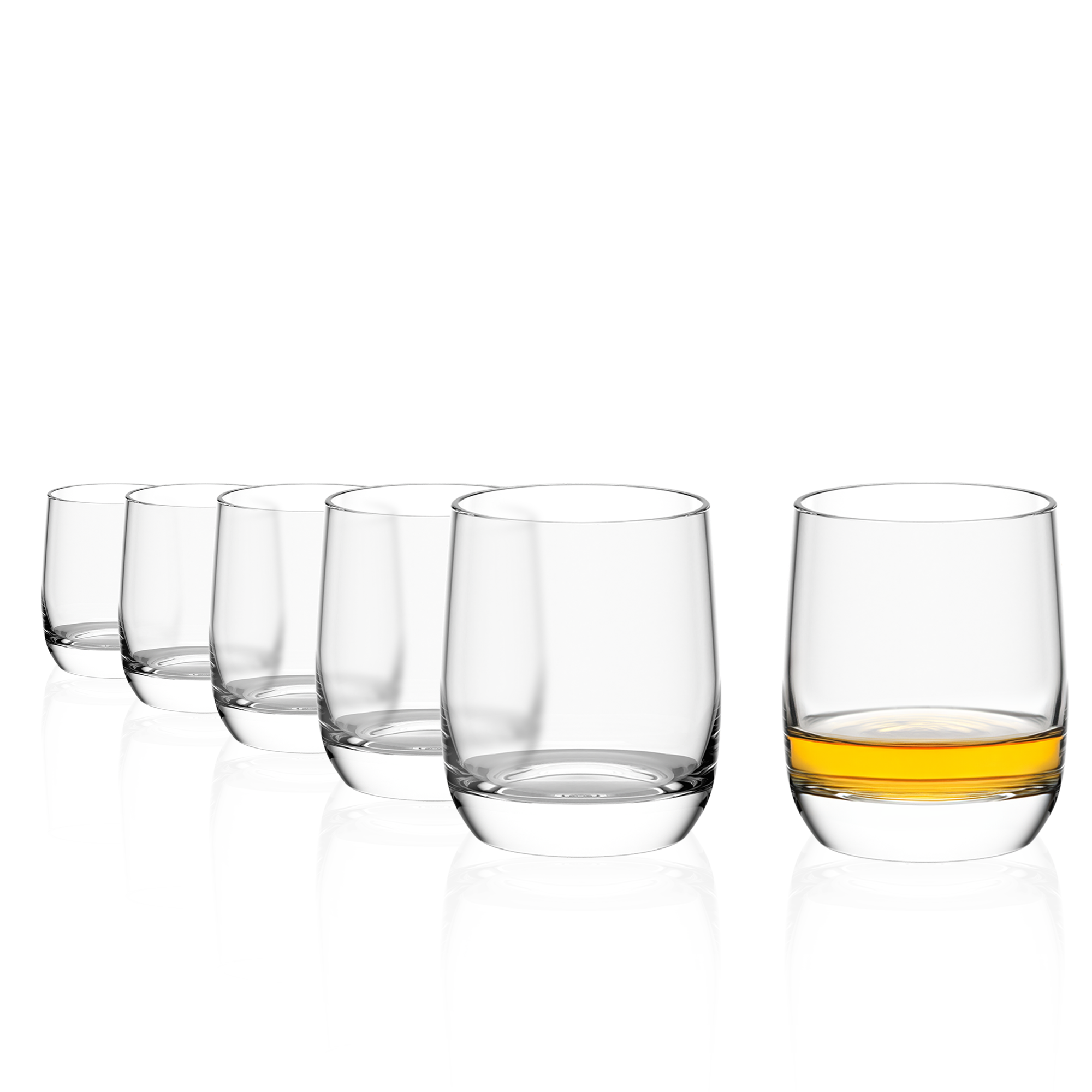 Stölzle Lausitz Whiskygläser in klar mit modernem Design, ideal für stilvolles Trinken