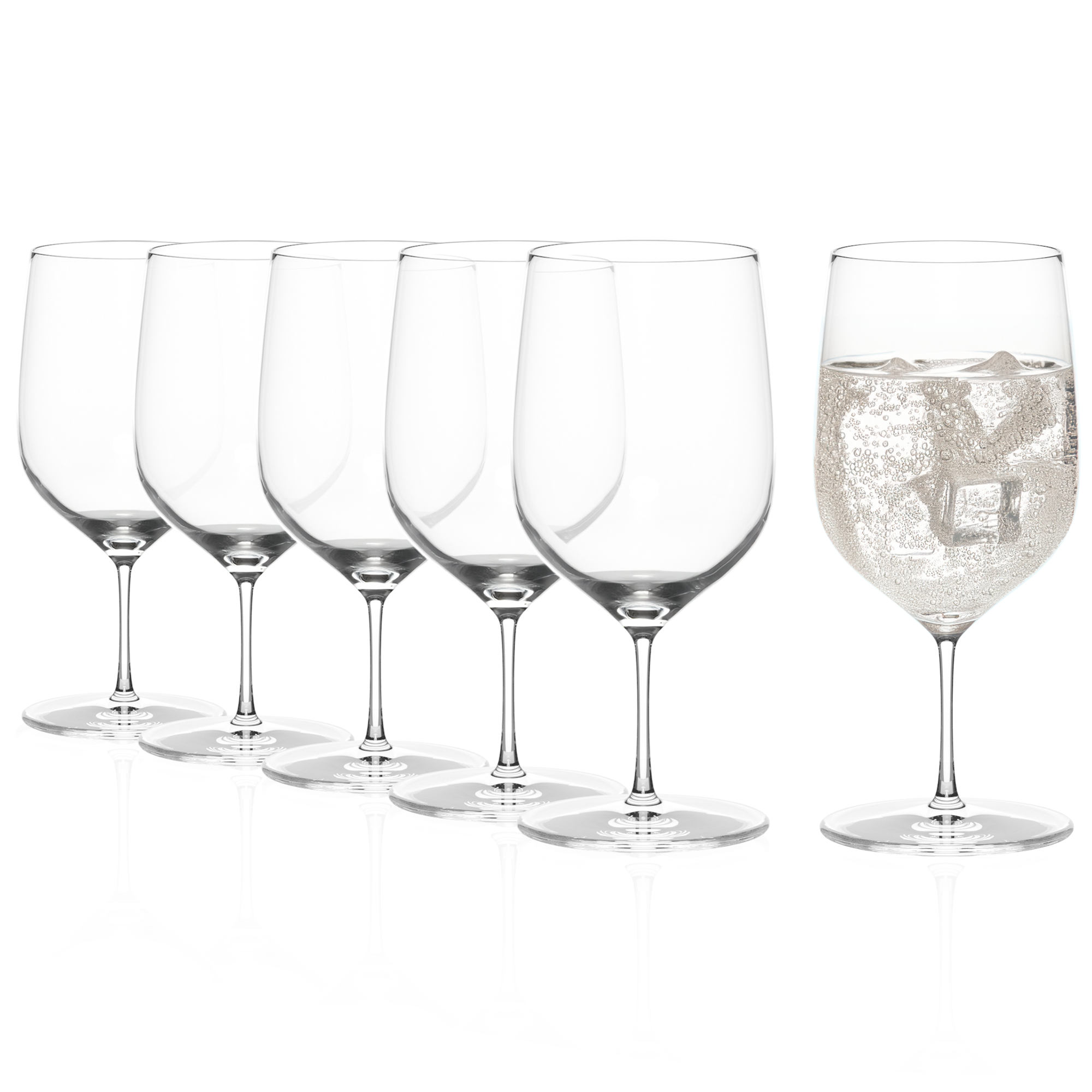 Wasserkelch Set Stölzle in klarem Glas, ideal für elegante Tischdekoration und festliche Anlässe