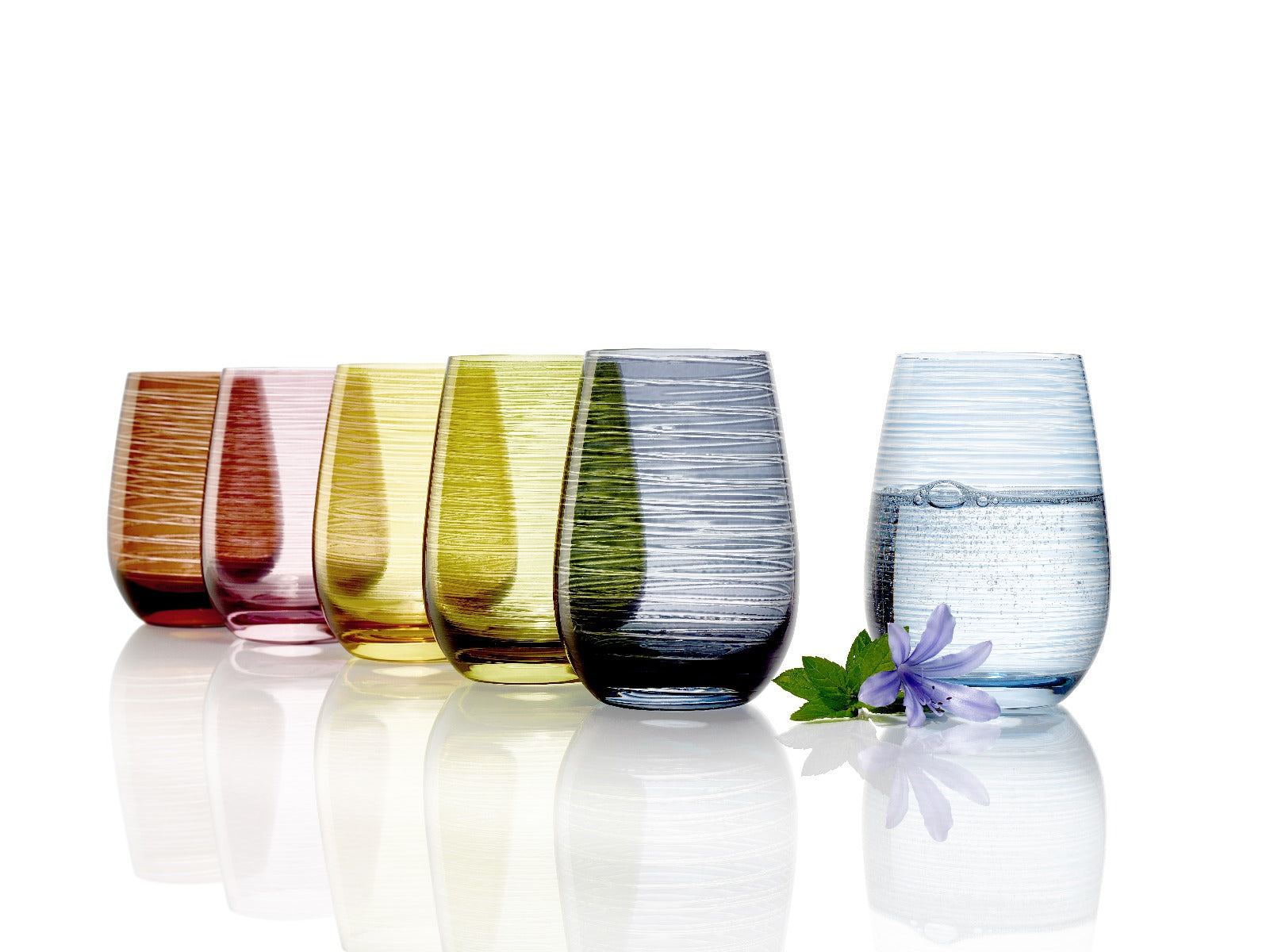 Tumbler Mix Mediterranean Twister Set of 6