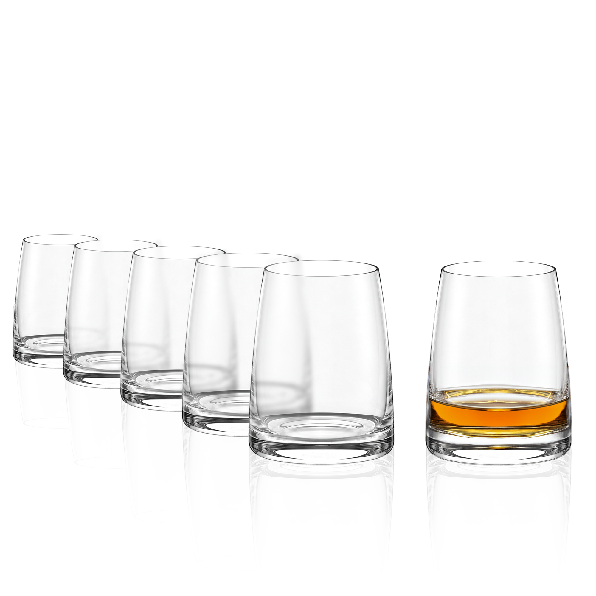 Stölzle Lausitz Whisky D.O.F. Gläser Set aus klarem Glas, ideal für Whiskygenuss