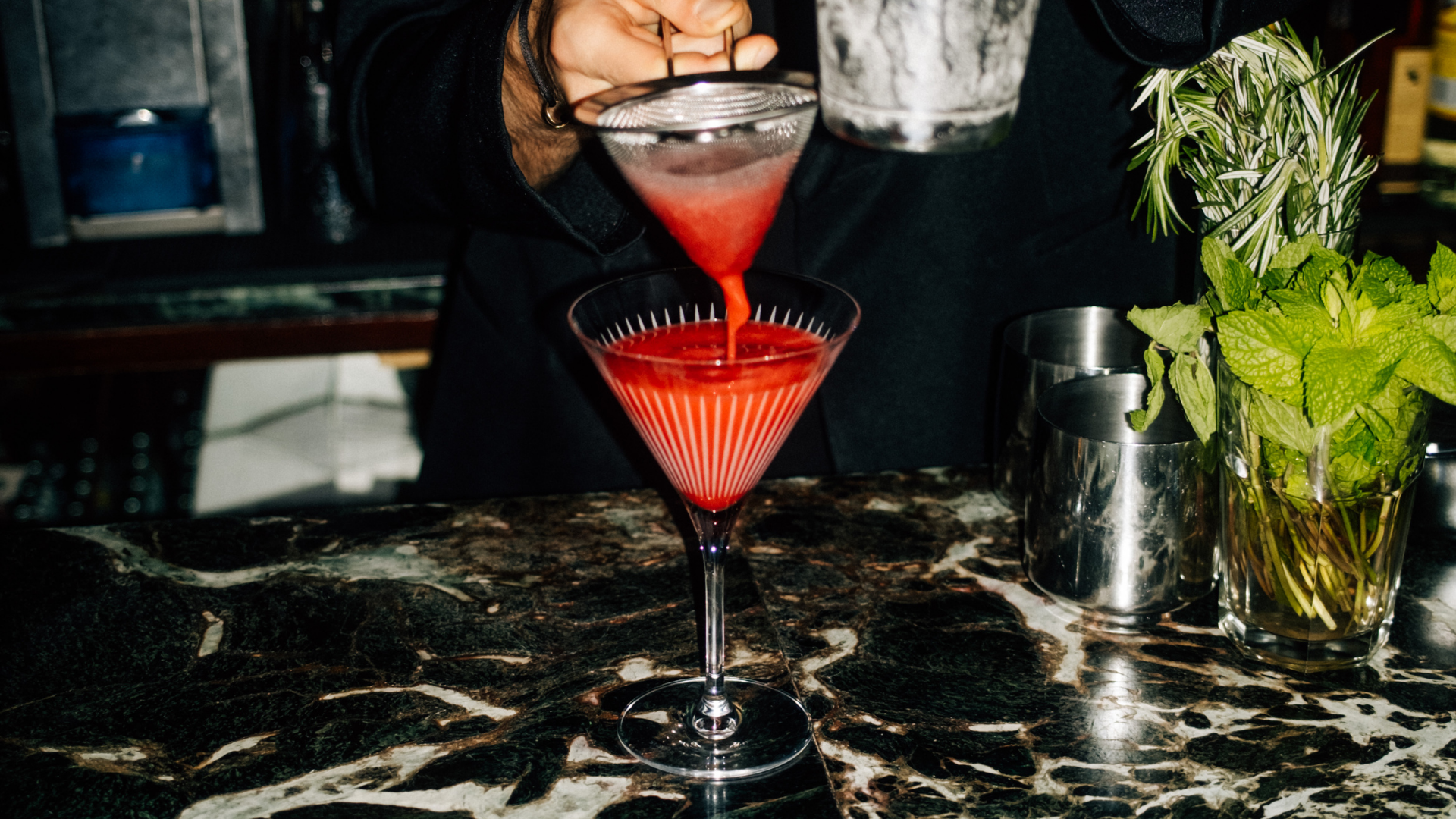 Soho cocktailglas bar 