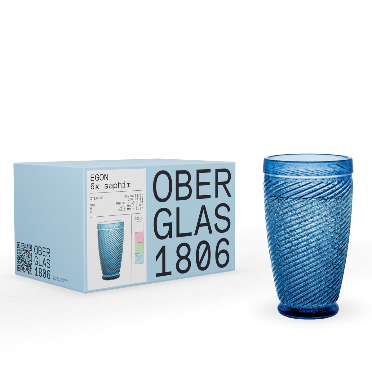 Becher Saphir Egon 6er Set