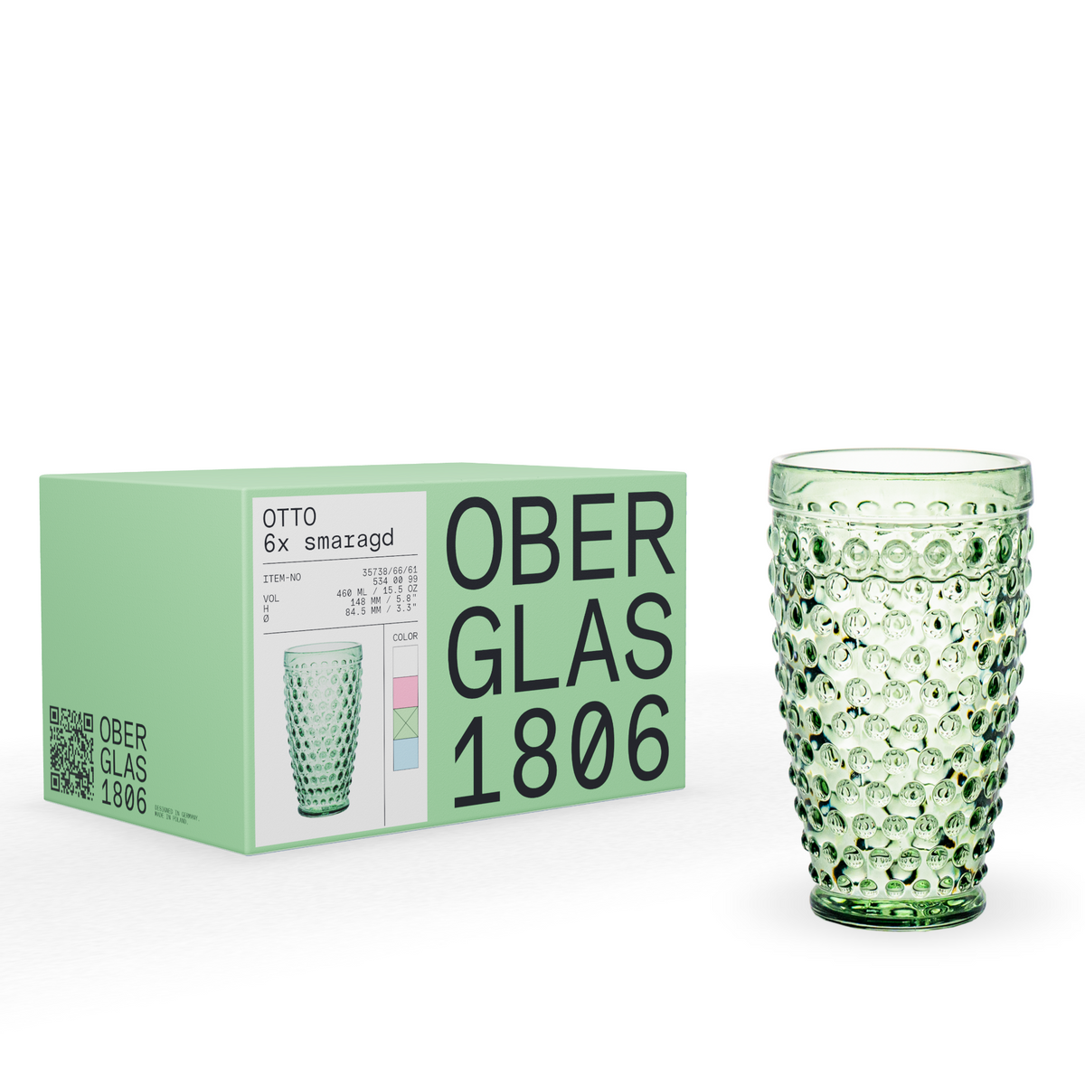 Becher Smaragd Otto 6er Set