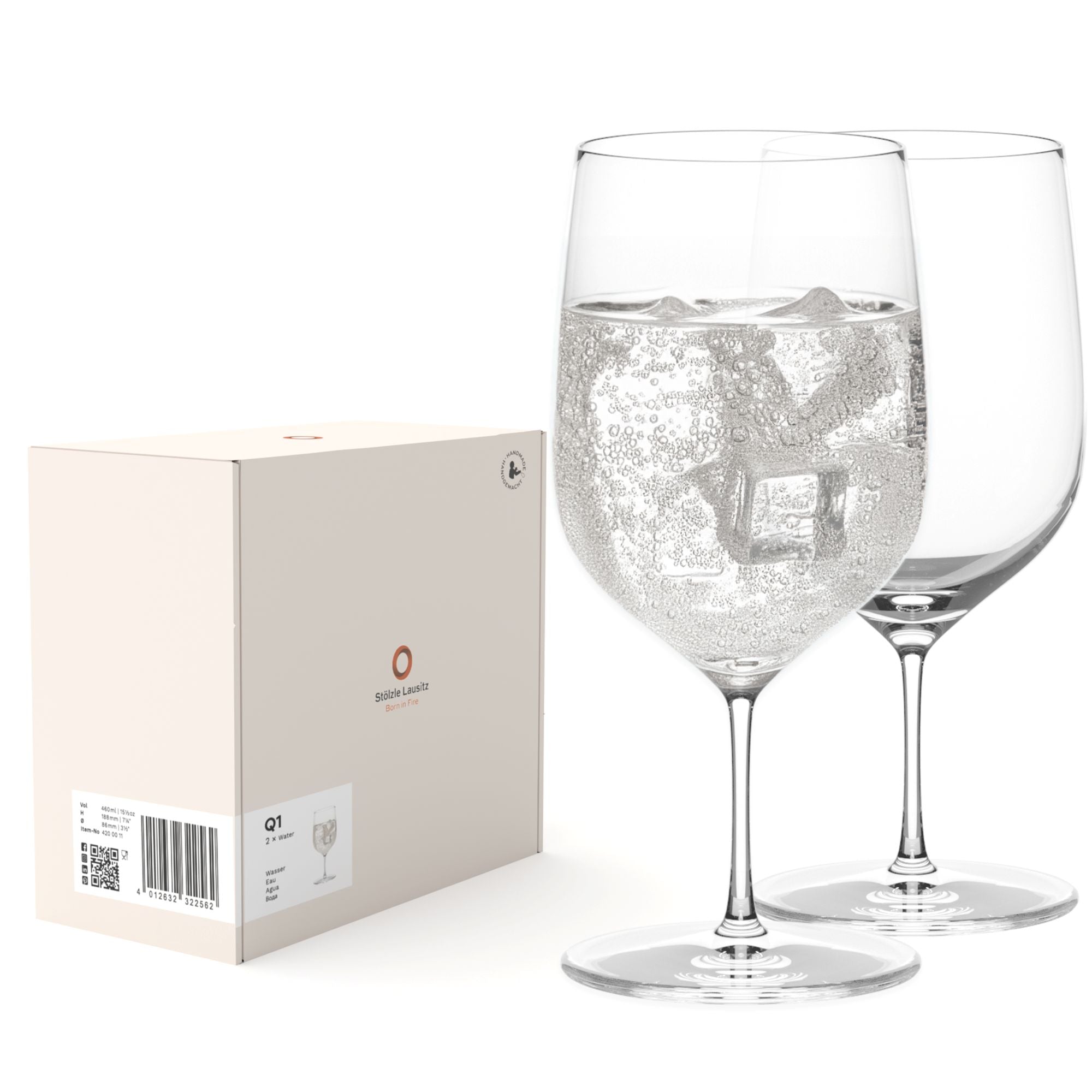 Wasserglas Q1 2er Set