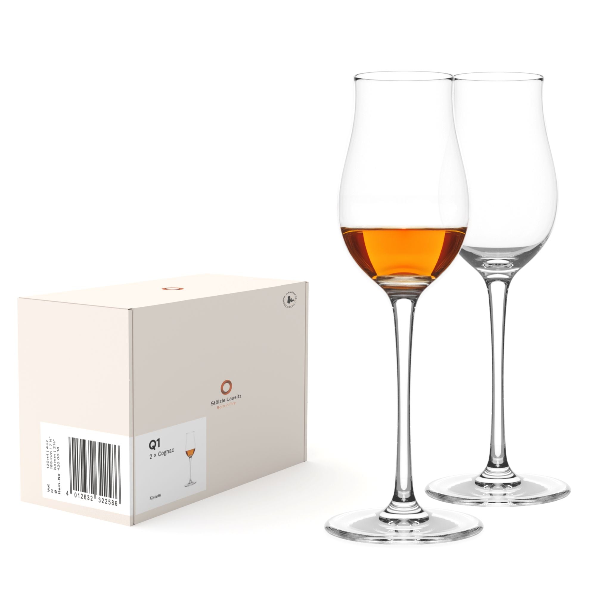 Cognacglas Q1 2er Set