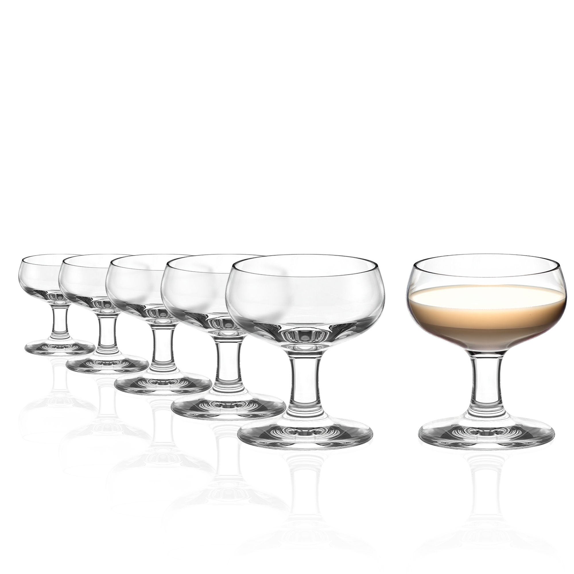 Liqueur Coupe Set of 6